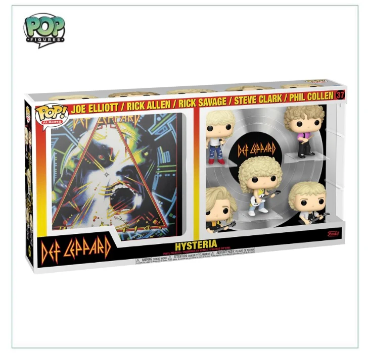 Def Leppard: Hysteria #37 Deluxe Funko Album! - Special Edition