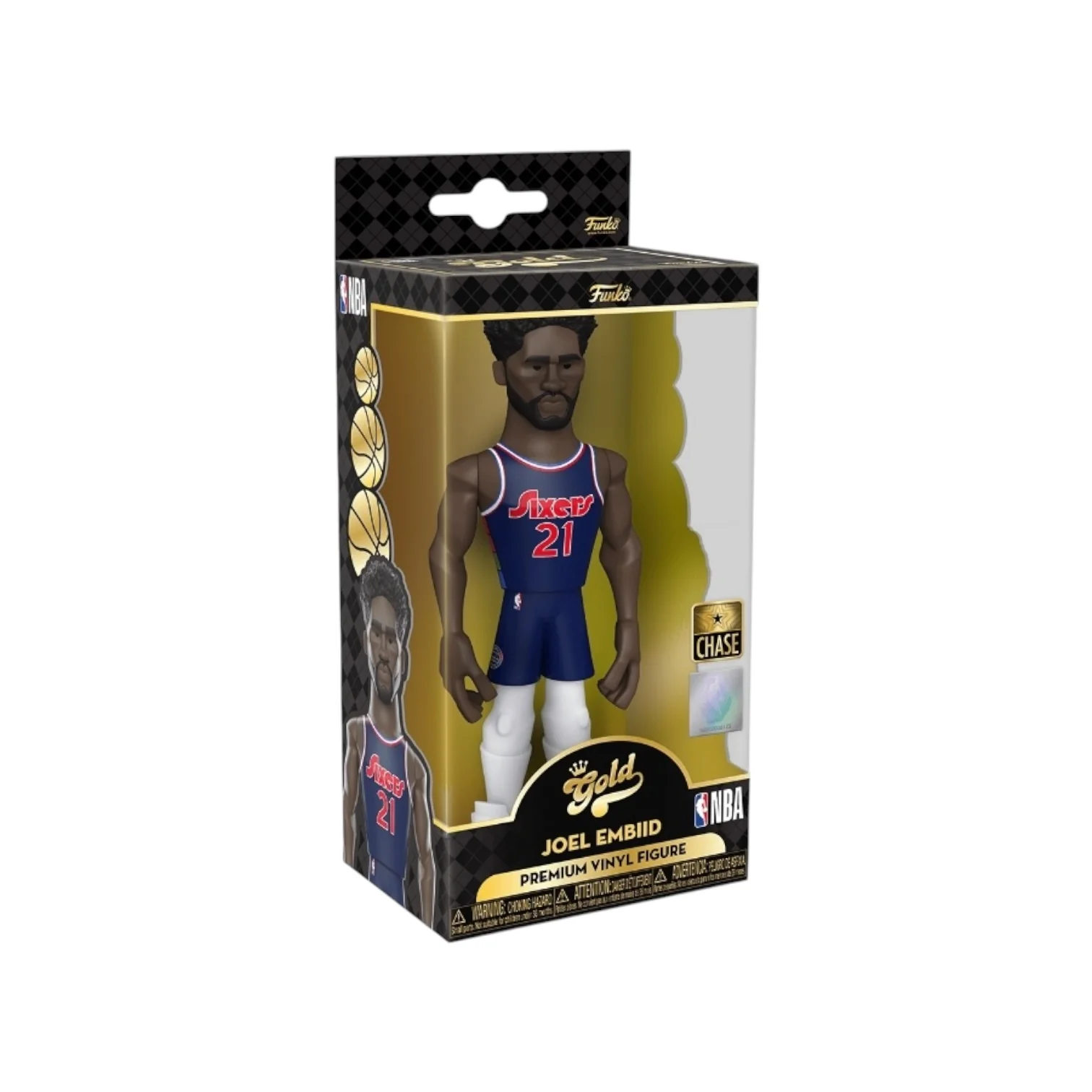 Joel Embiid - NBA - Funko Gold Premium Vinyl Figure - Chance of Chase - Image 3