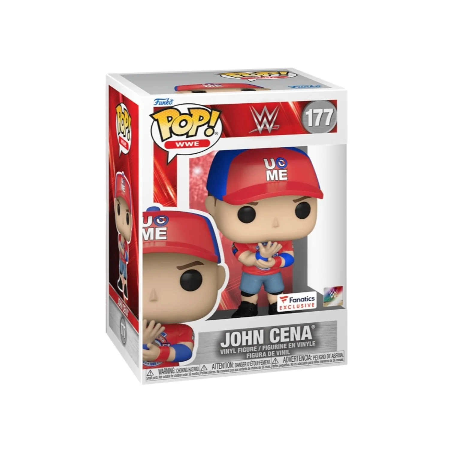 John Cena #177 Funko Pop! - WWE - Fanatics Exclusive