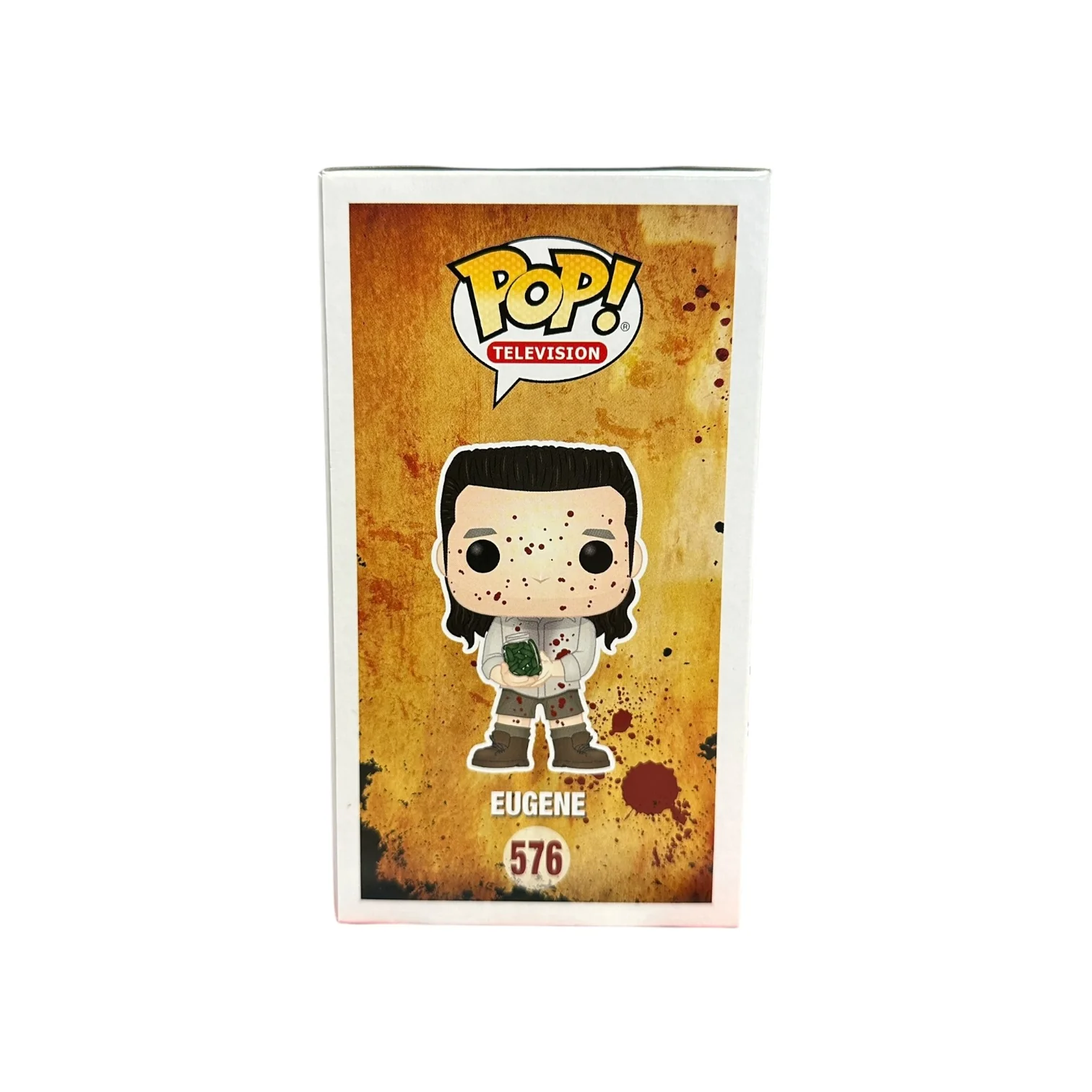 Josh McDermitt Signed Eugene #576 (Bloody) Funko Pop! - The Walking Dead - Supply Drop Exclusive - Condition 8/10 - JSA Authenticated - Image 4