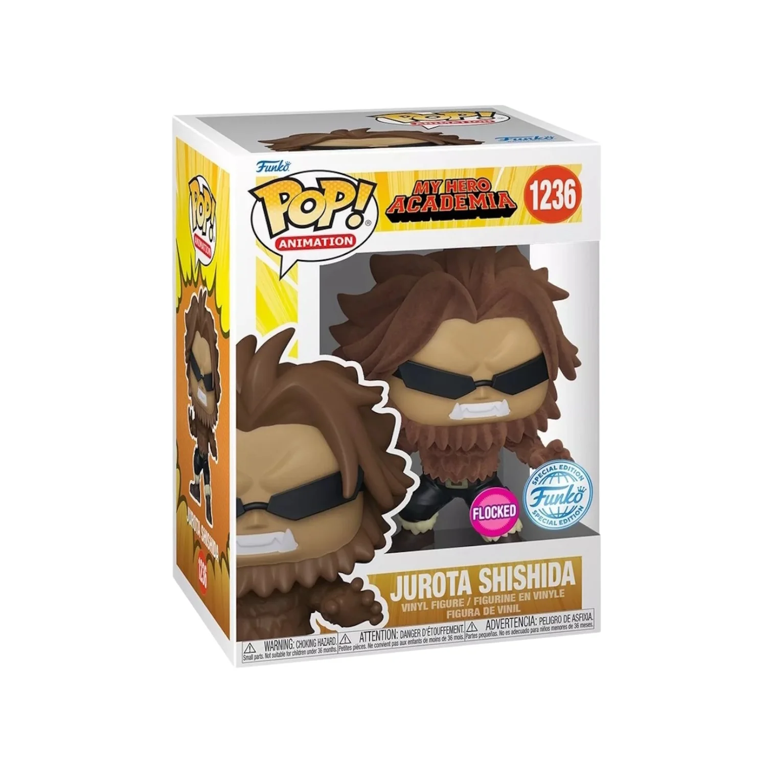 Jurota Shishida #1236 (Flocked) Funko Pop! - My Hero Academia - Special Edition