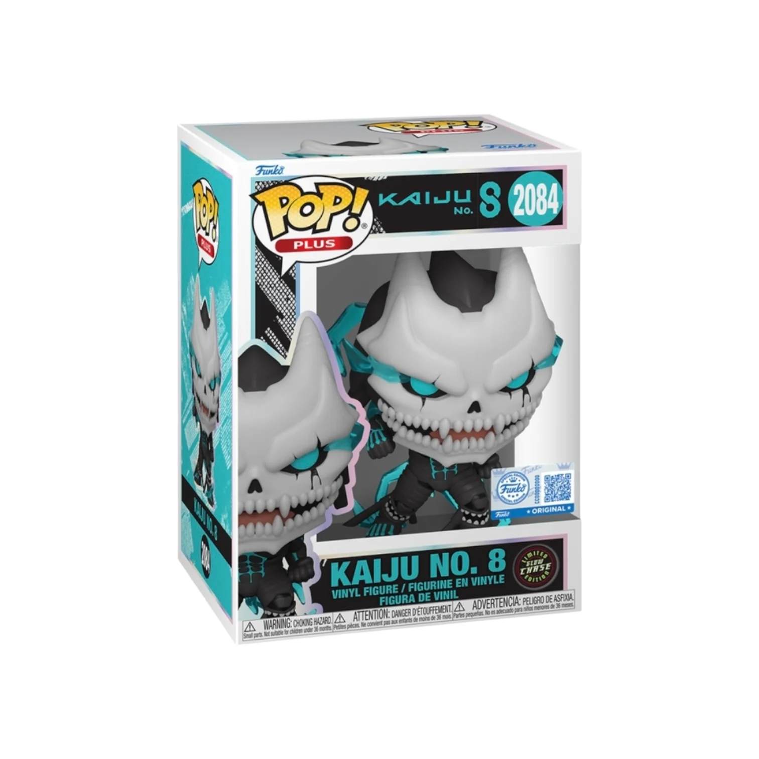 Kaiju No.8 #2084 (Glow Chase) Funko Pop! Plus - Kaiju No.8 - Funko Exclusive