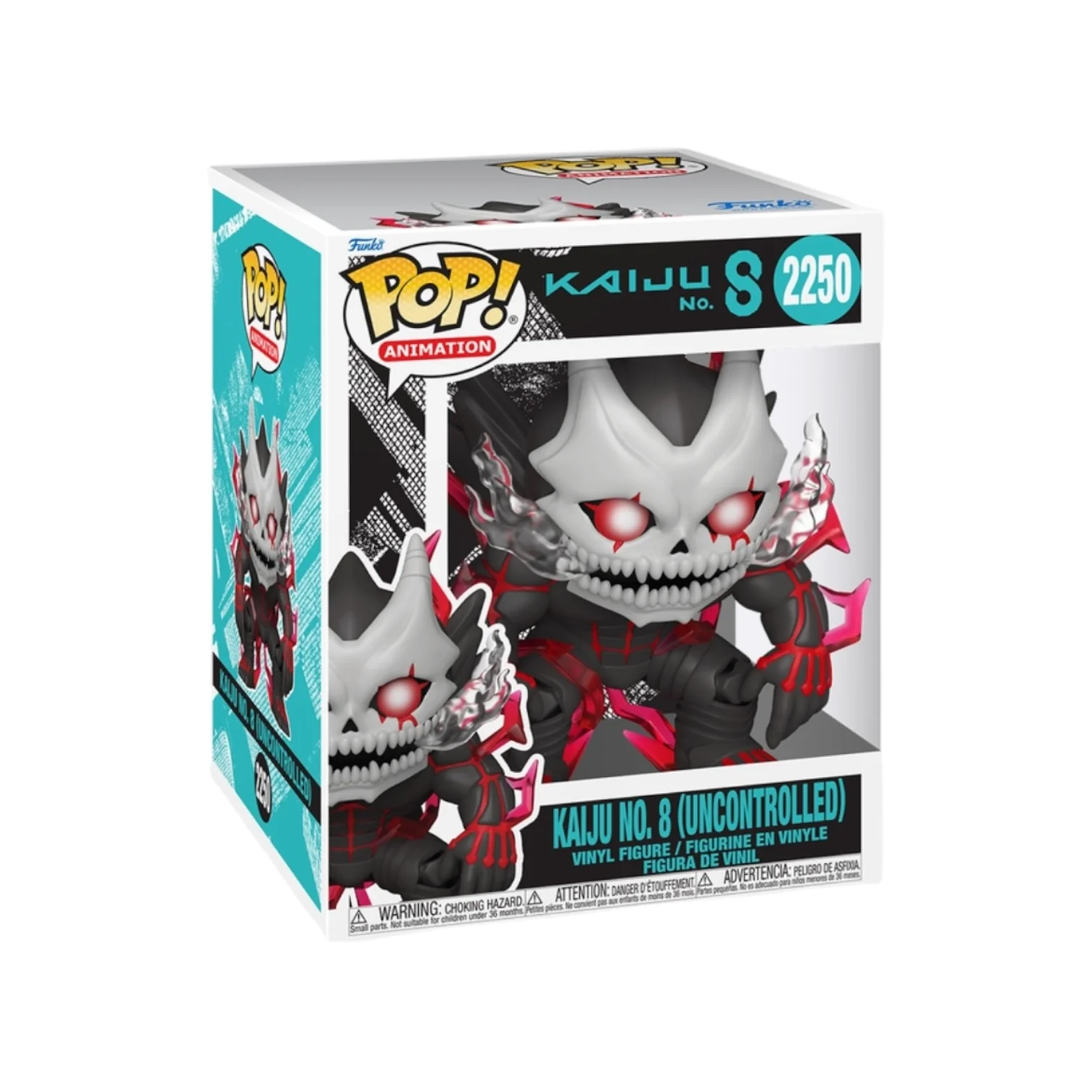 Kaiju No.8 (Uncontrolled) #2250 Funko Pop! Super - Kaiju No.8