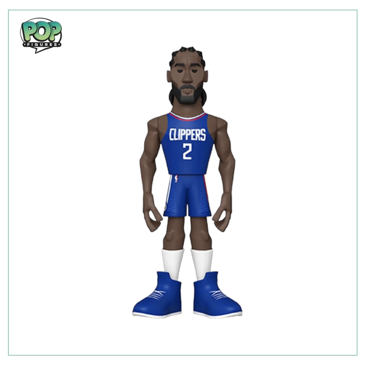 Kawhi Leonard 12"  Funko Gold Vinyl! - NBA - Chance of Chase - Image 2