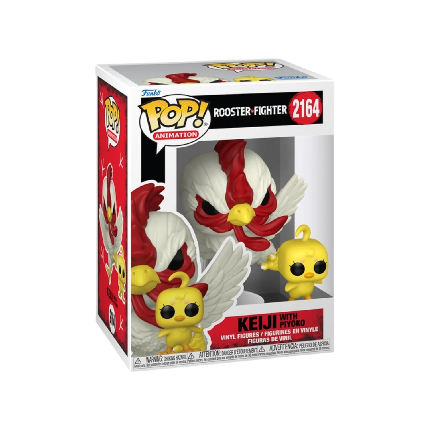 Keiji with Piyoko #2164 Funko Pop! & Buddy - Rooster Fighter