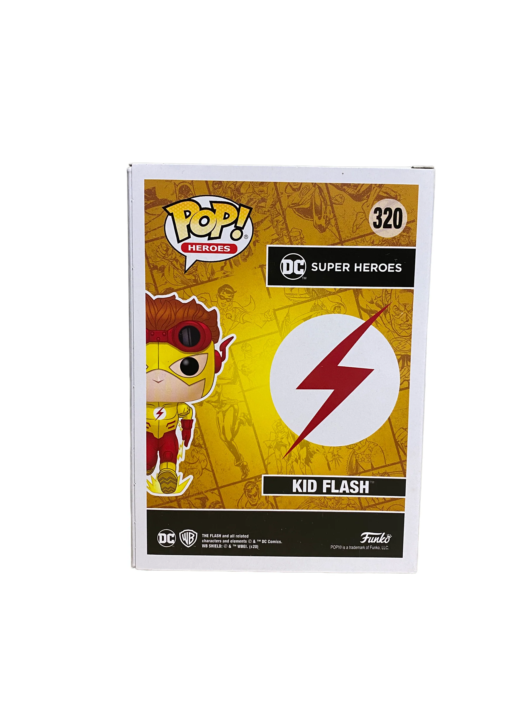 Kid Flash #320 (Glow Chase) Funko Pop! - DC Super Heroes - Hot Topic Exclusive - Condition 9.5/10 - Image 4
