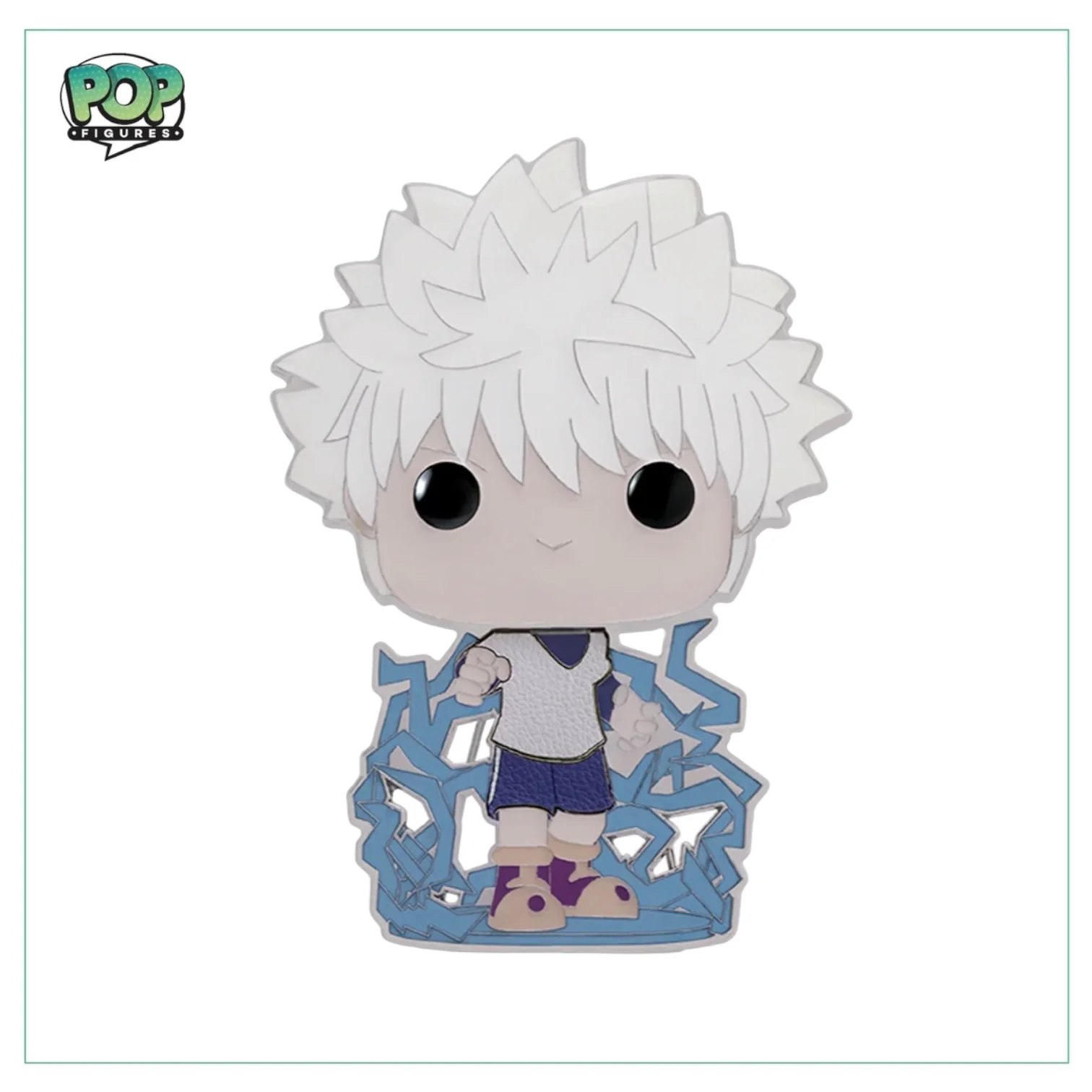 Killua Zoldyck #35 Funko Pop Pin! - HUNTERxHUNTER - Chance of Chase - Image 2