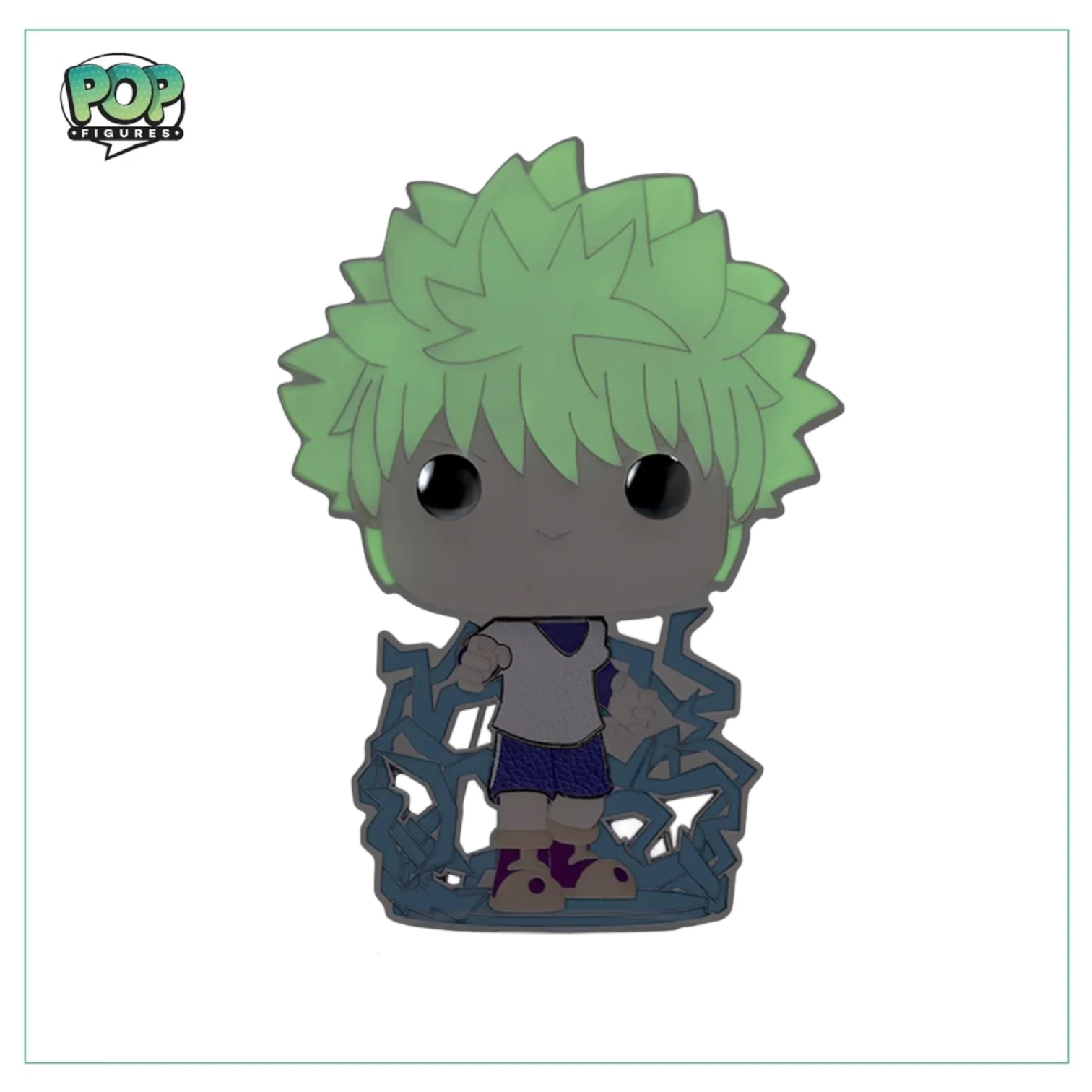 Killua Zoldyck #35 Funko Pop Pin! - HUNTERxHUNTER - Chance of Chase - Image 4