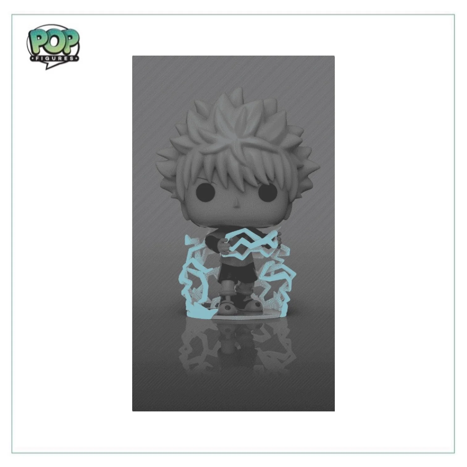 Killua Zoldyck #1369 (Glows in the Dark) Funko Pop! - Hunter x Hunter - Funko Shop Exclusive - Image 2