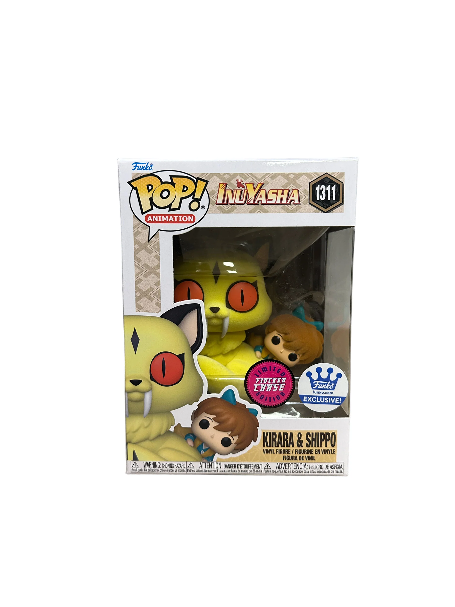 Kirara & Shippo #1311 (Flocked Chase) Funko Pop! - InuYasha - Funko Shop Exclusive - Condition 9.5/10 - Image 2