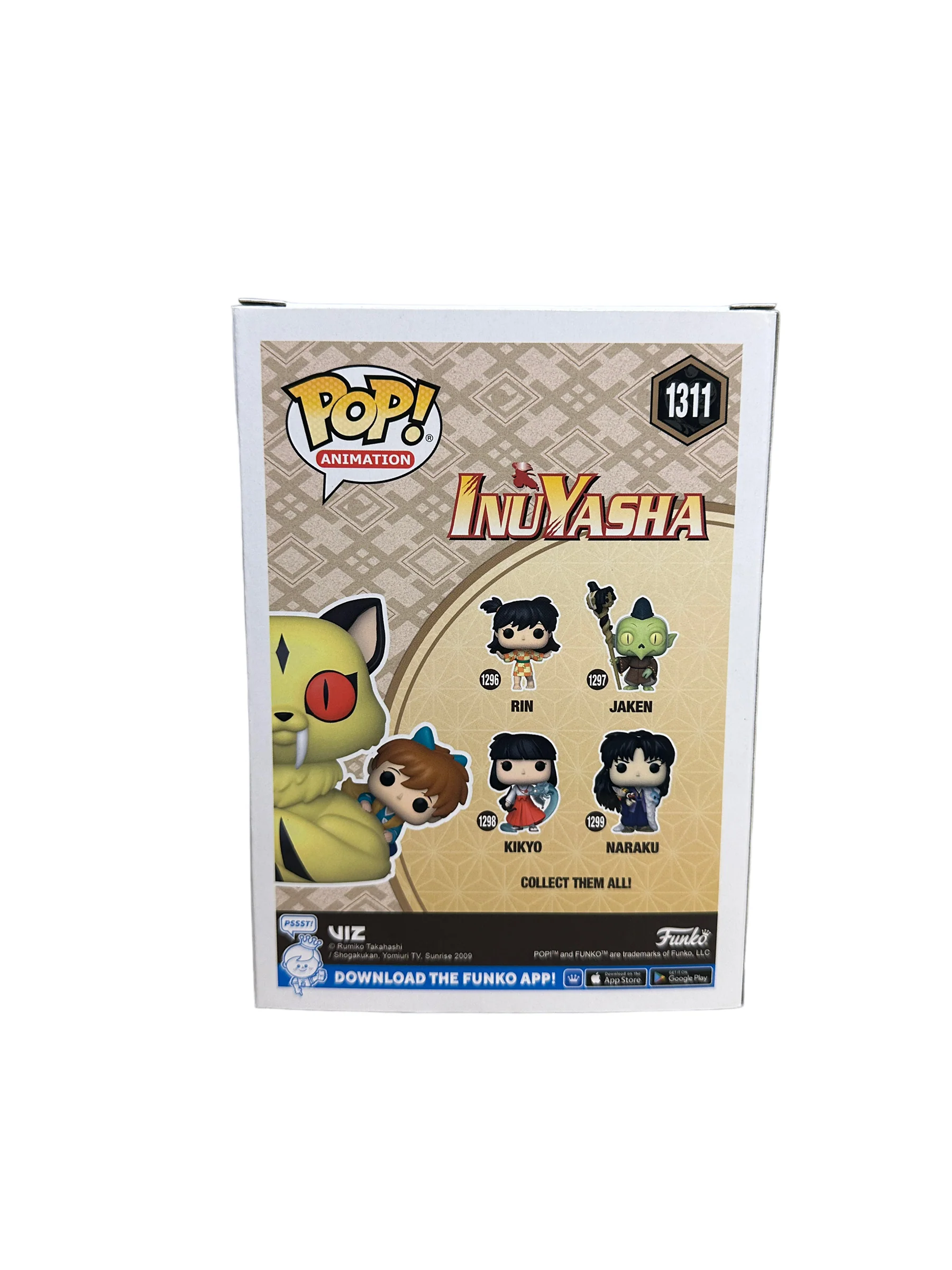 Kirara & Shippo #1311 (Flocked Chase) Funko Pop! - InuYasha - Funko Shop Exclusive - Condition 9.5/10 - Image 4