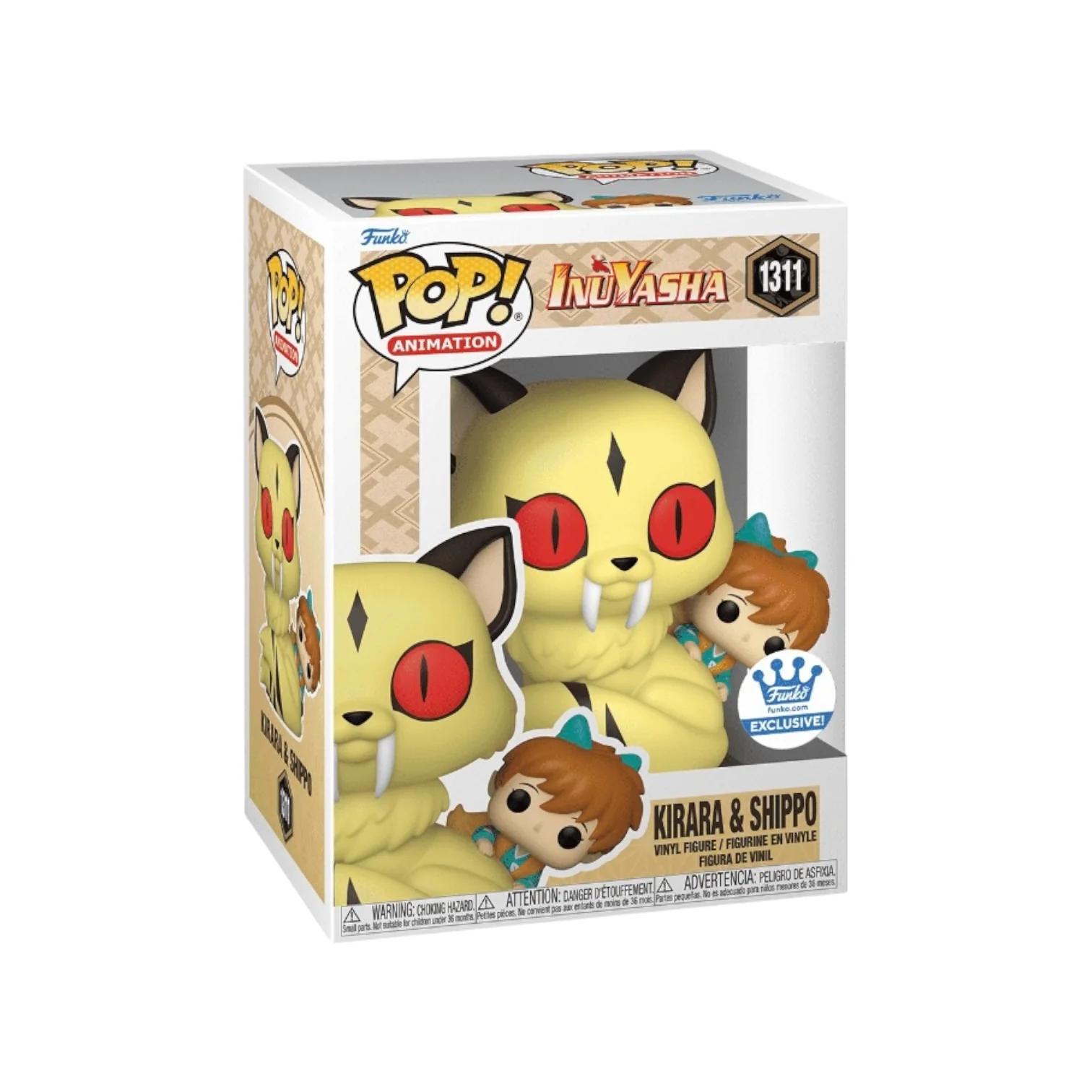 Kirara & Shippo #1311 Funko Pop! - InuYasha - Funko Shop Exclusive