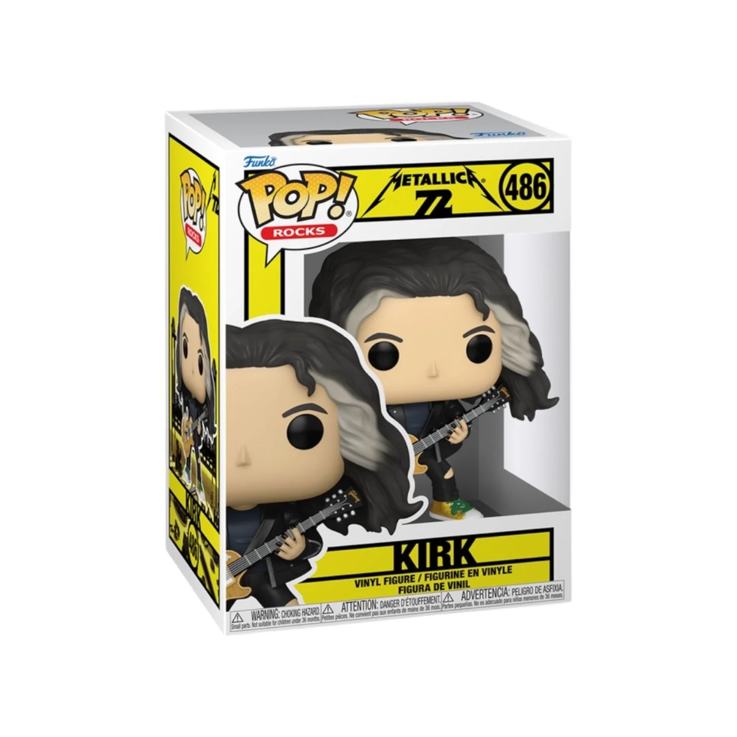 Kirk #486 Funko Pop - Metallica: 72 Seasons