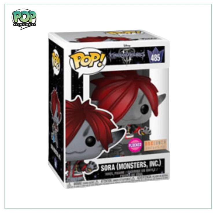 Sora (Monsters, Inc. Flocked) #485 Funko Pop! Kingdom of Hearts, BoxLunch Exclusive