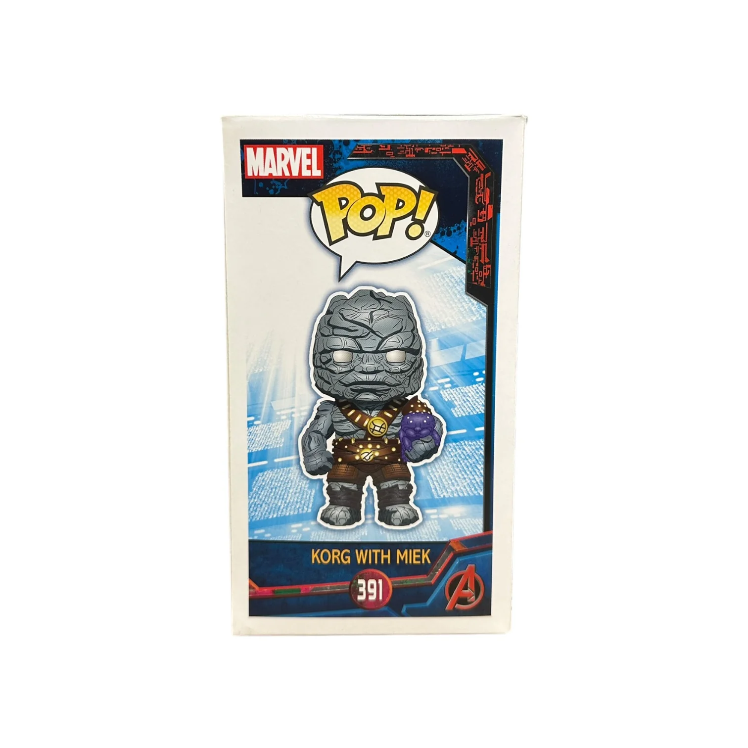 Korg with Miek #391 Funko Pop! - Thor: Ragnarok - NYCC 2018 Official Convention Exclusive - Condition 8.5/10 - Image 4