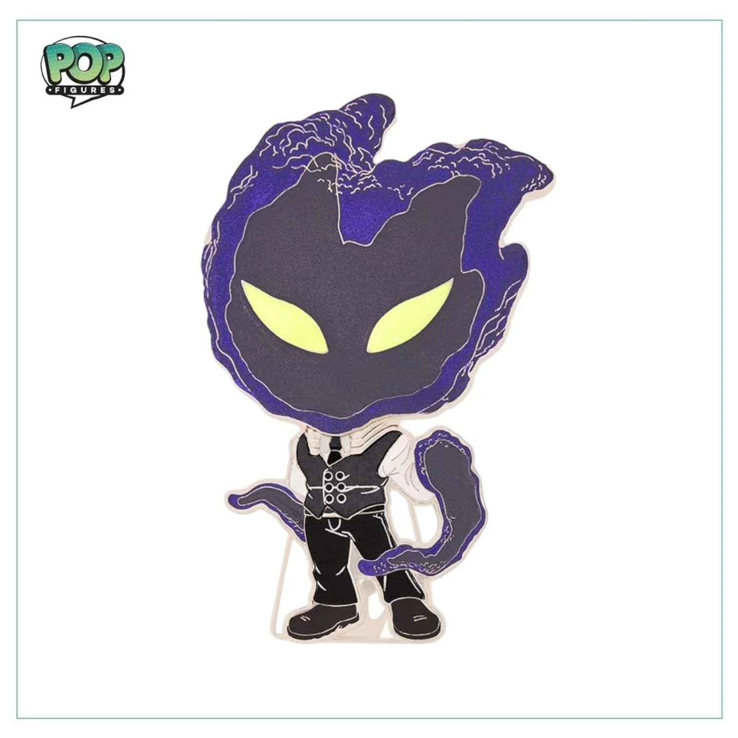 Kurogiri #37 Enamel Pop! Pin - My Hero Academia - Glow in the Dark - Image 2
