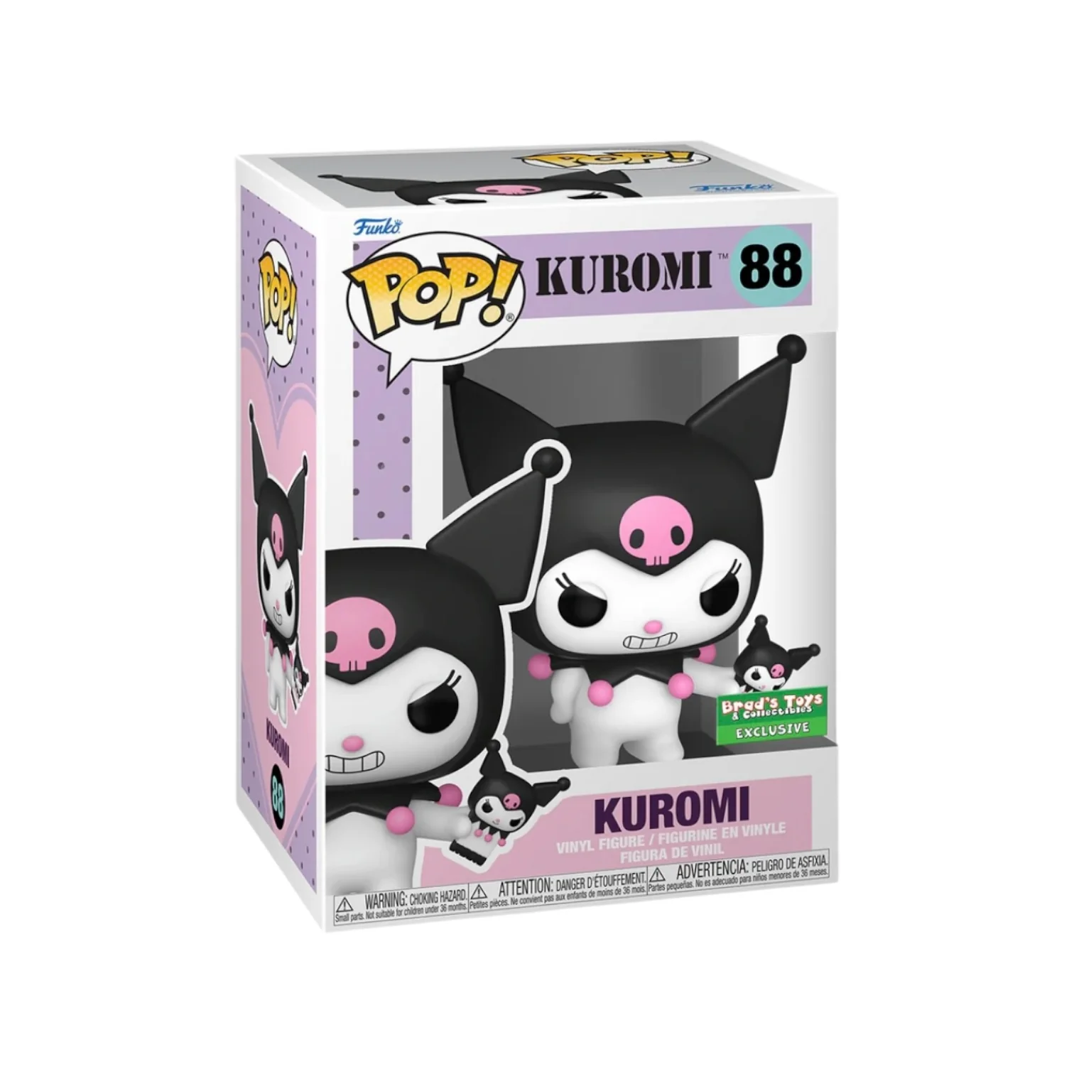 Kuromi #88 Funko Pop! - Sanrio - Brad's Toys & Collectibles Exclusive