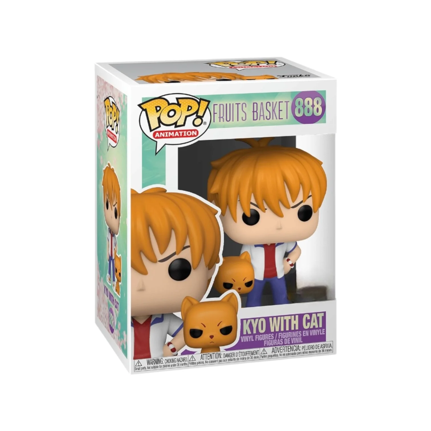 Kyo with Cat #888 Funko Pop! - Fruits Basket