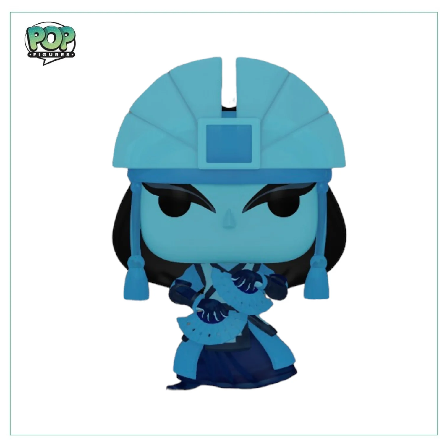 Kyoshi #1489 (Glow in the Dark) Funko Pop! - Avatar the Last Airbender - Entertainment Earth Exclusive - Image 2