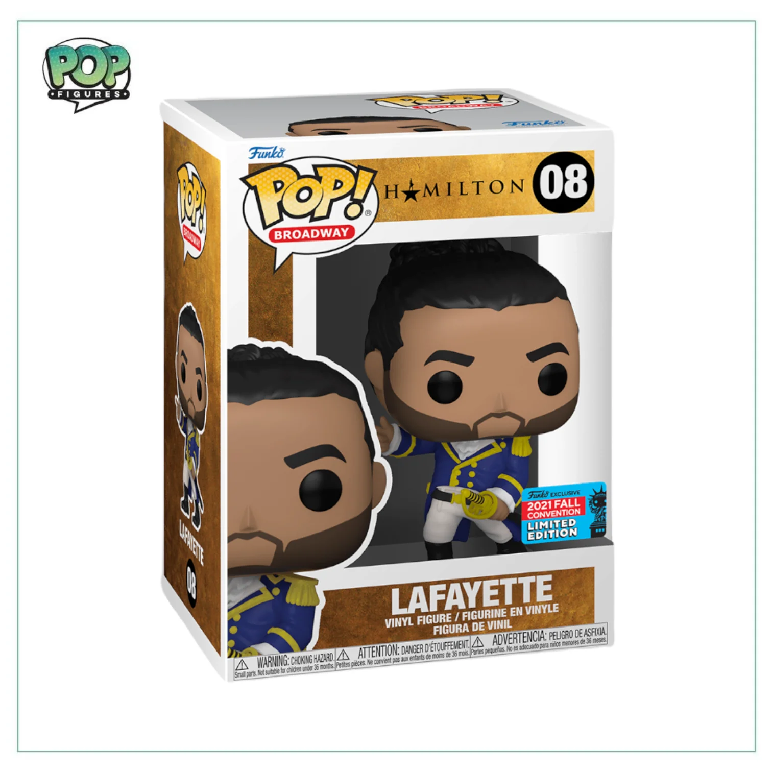Lafayette #08 Funko Pop! Hamilton -  NYCC Shared Exclusive