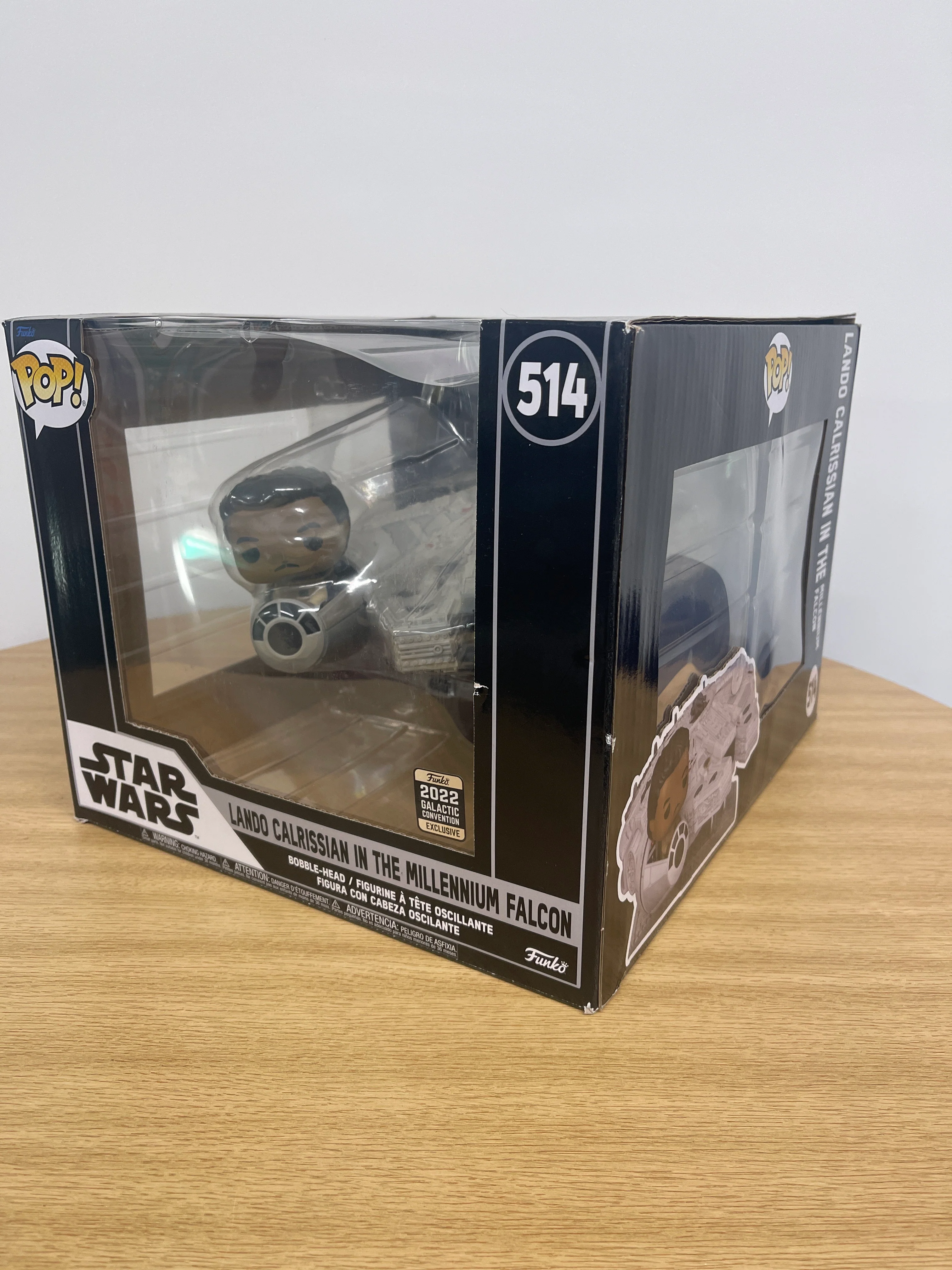 Lando Calrissian In The Millennium Falcon #514 Funko Pop! - Star Wars - 2022 Galagtic Convention Exclusive - Image 3