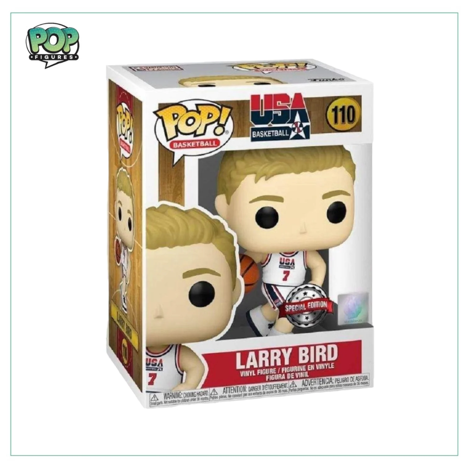 Larry Bird #110 Funko Pop! - USA Basketball - Special Edition