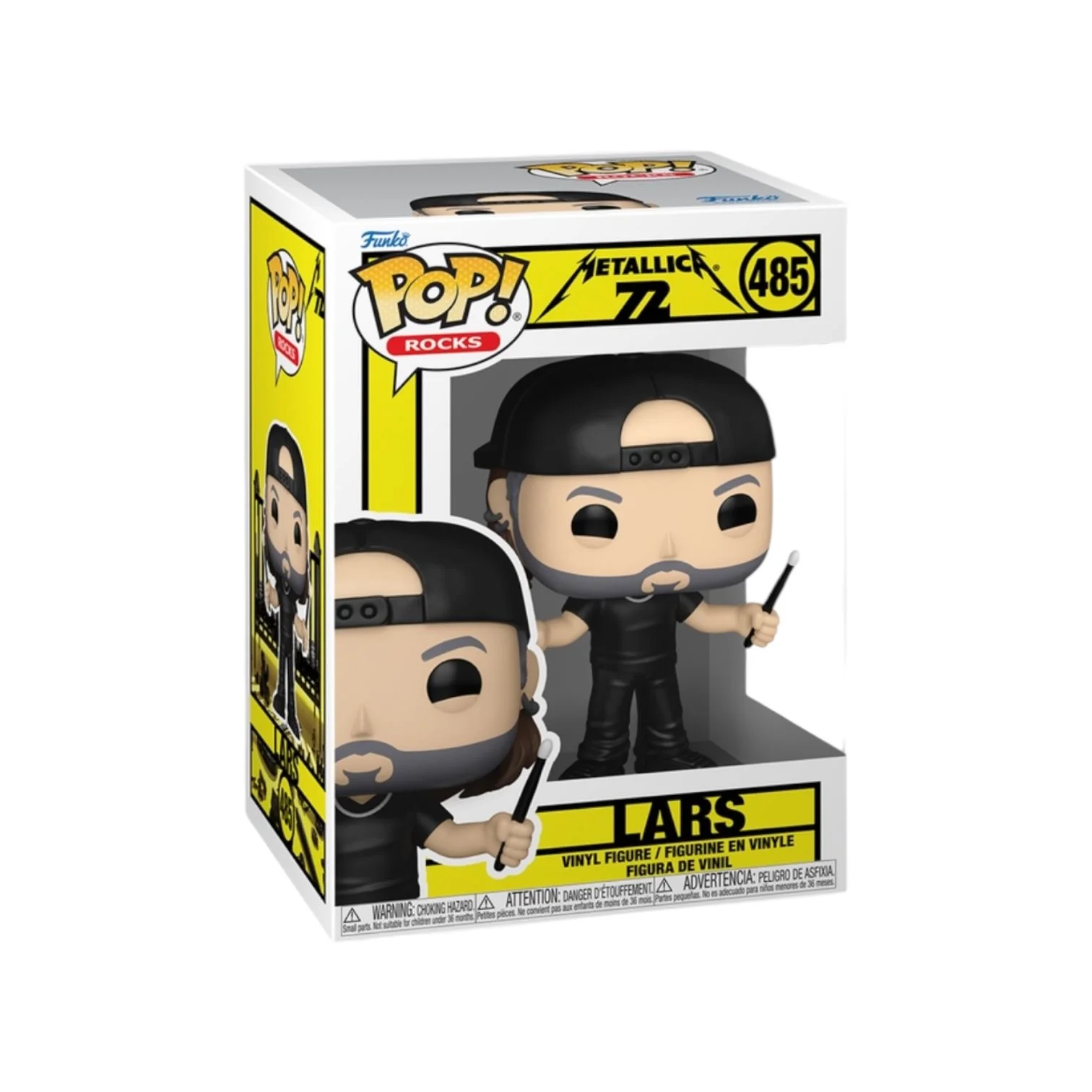 Lars #485 Funko Pop - Metallica: 72 Seasons