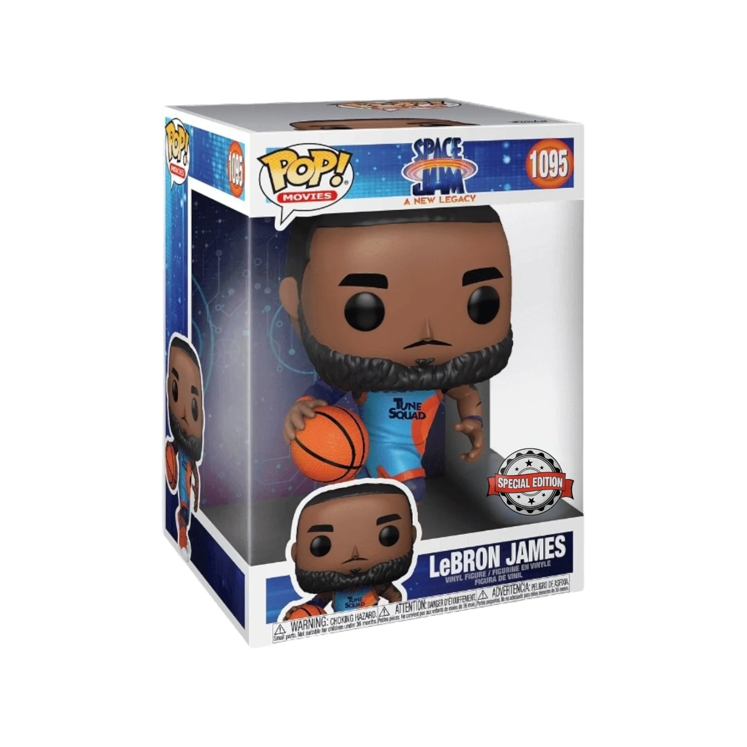 LeBron James #1095 10" Funko Pop! - Space Jam: A New Legacy - Special Edition