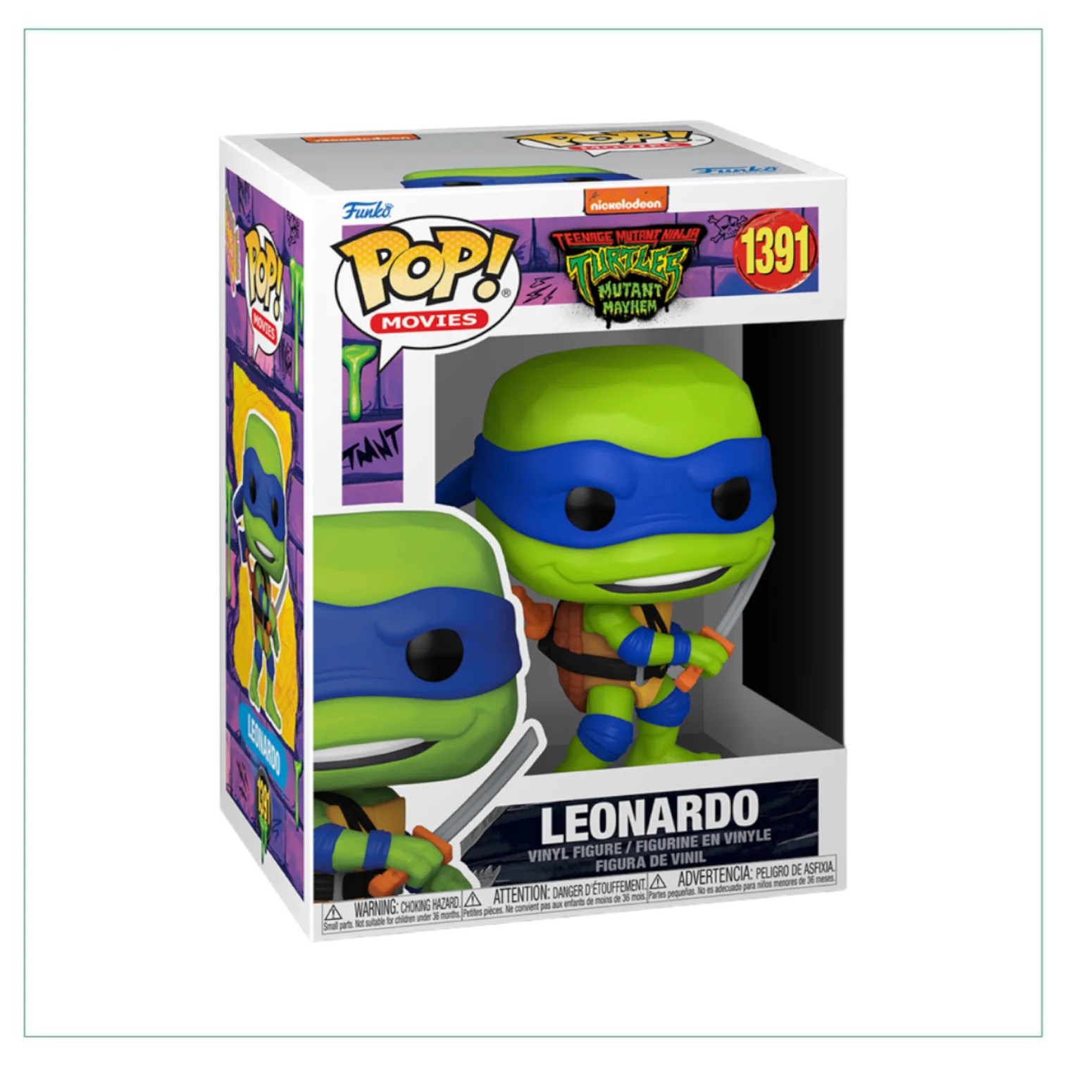 Leonardo #1391 Funko Pop! Teenage Mutant Ninja Turtles Mutant Mayhem