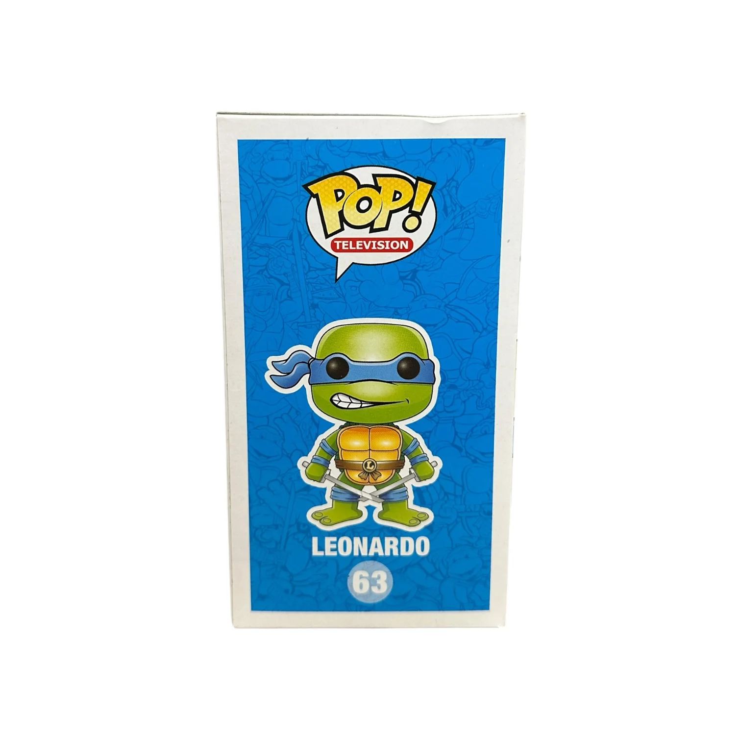 Leonardo #63 (Metallic) Funko Pop! - Teenage Mutant Ninja Turtles - SDCC 2013 Exclusive LE1008 Pcs - Condition 7/10 - Image 4