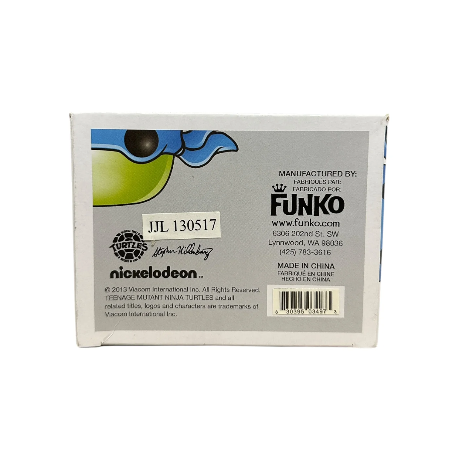 Leonardo #63 (Metallic) Funko Pop! - Teenage Mutant Ninja Turtles - SDCC 2013 Exclusive LE1008 Pcs - Condition 7/10 - Image 5