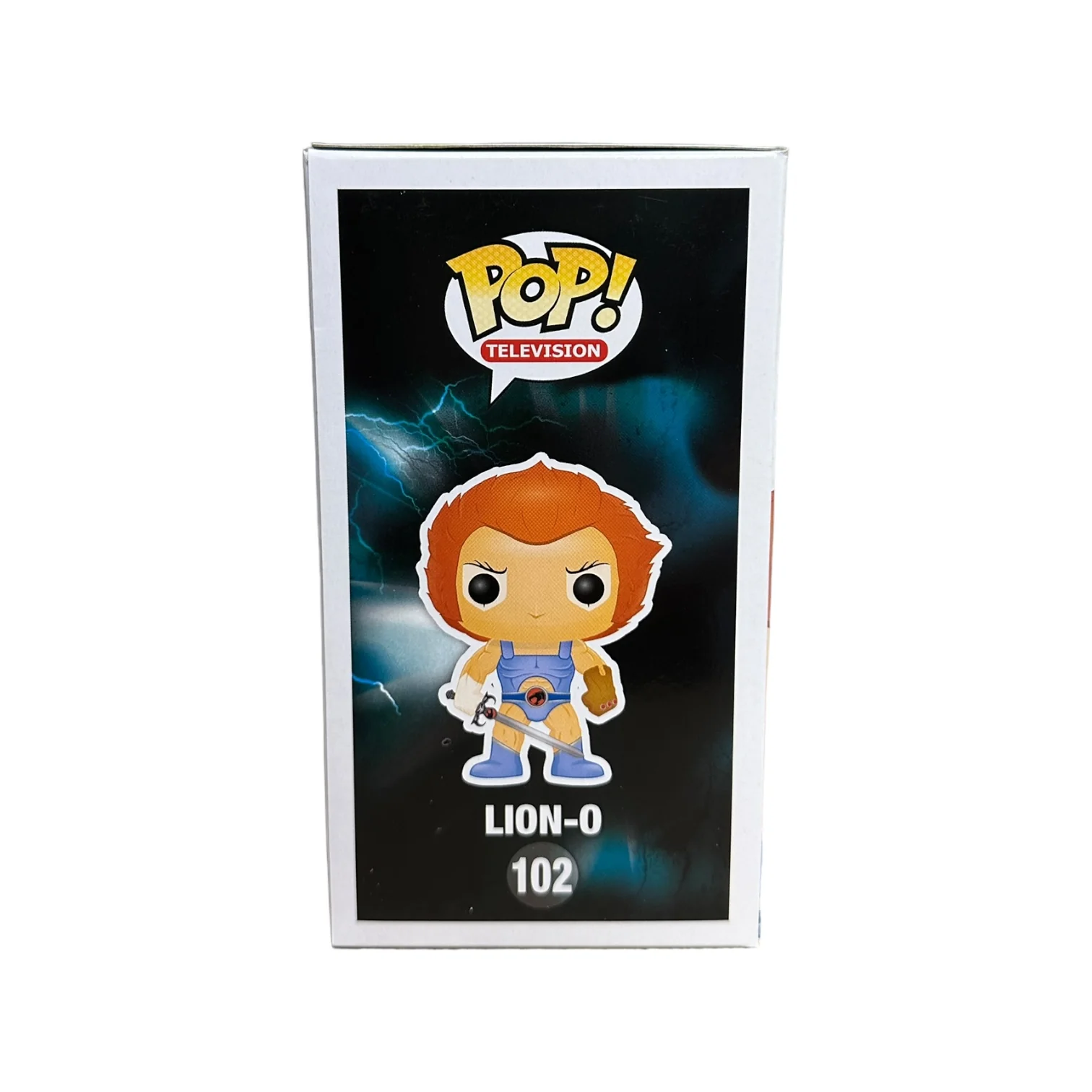 Lion-O #102 (Flocked) Funko Pop! - Thundercats - SDCC 2014 Exclusive LE1000 Pcs - Condition 9/10 - Image 4