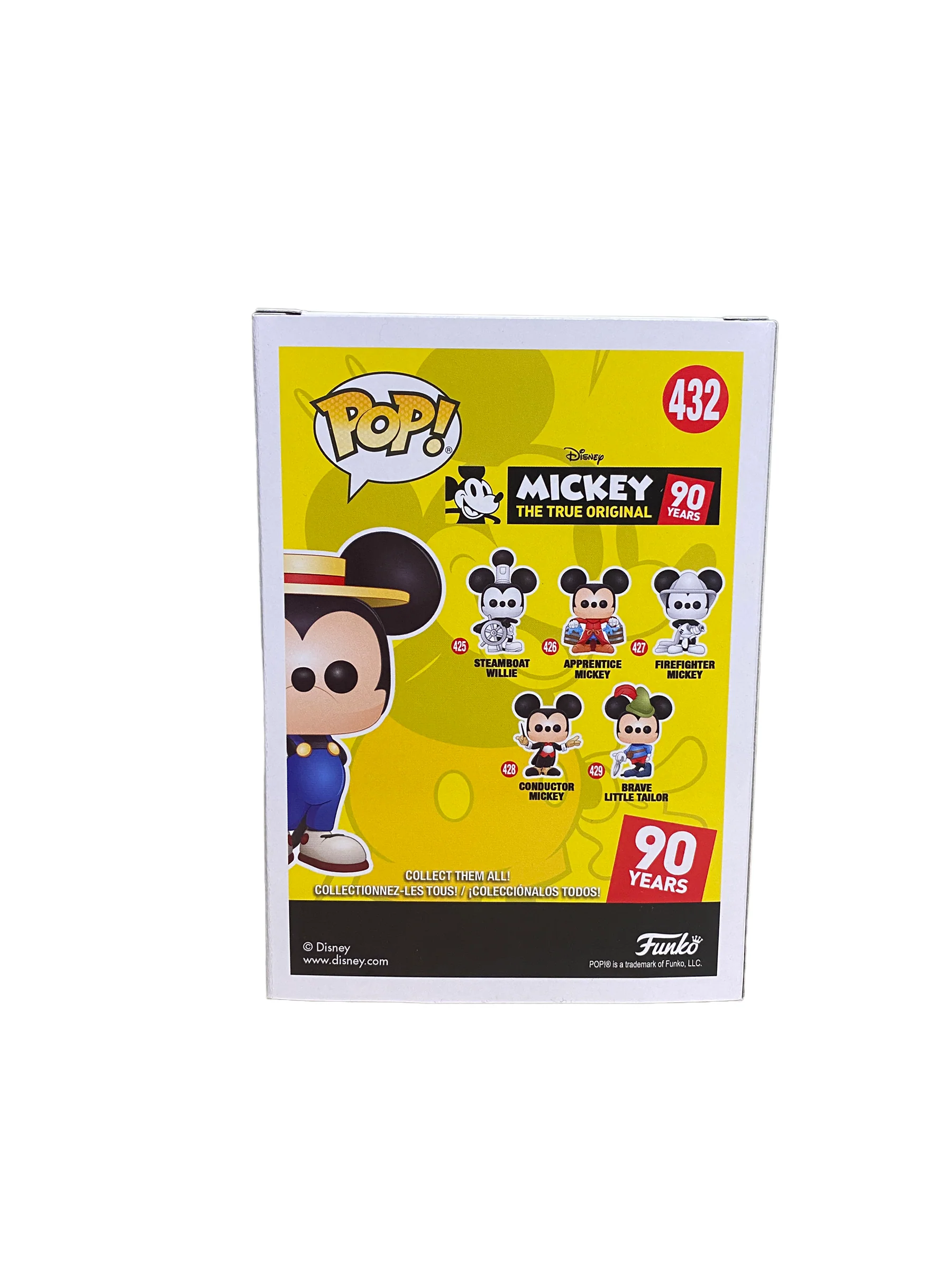 Little Whirlwind Mickey #432 Funko Pop! - Mickey's 90th Anniversary - NYCC 2018 Official Convention Exclusive - Condition 9/10 - Image 4