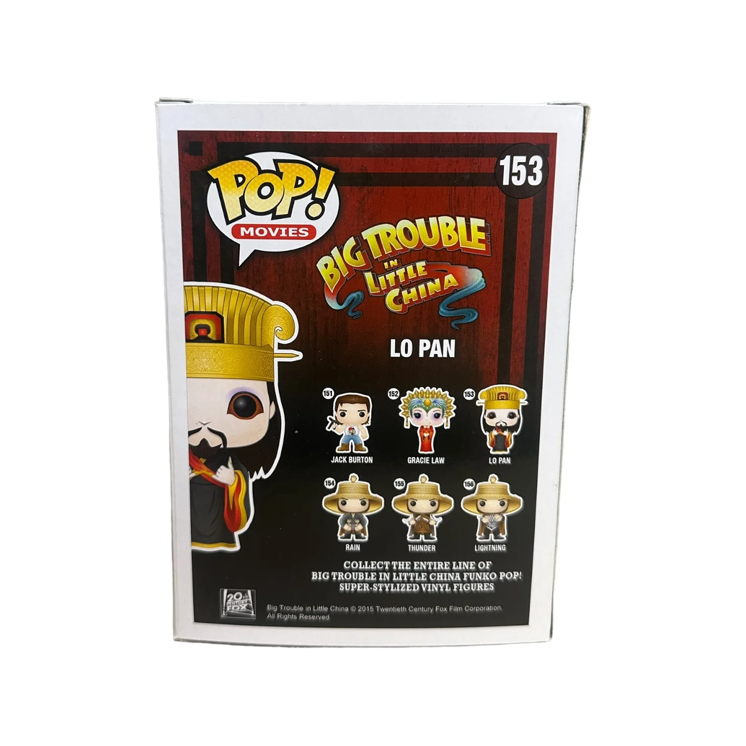 Lo Pan #153 (Ghost - Glows in the Dark) Funko Pop! - Big Trouble in Little China - PX Previews Exclusive - Condition 7/10 - Image 3
