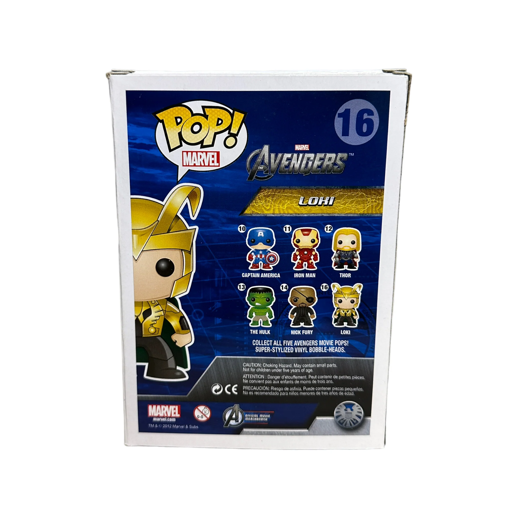 Loki #16 Funko Pop! - The Avengers - SDCC 2012 Exclusive LE480 Pcs - Condition 8.75/10 - Image 3