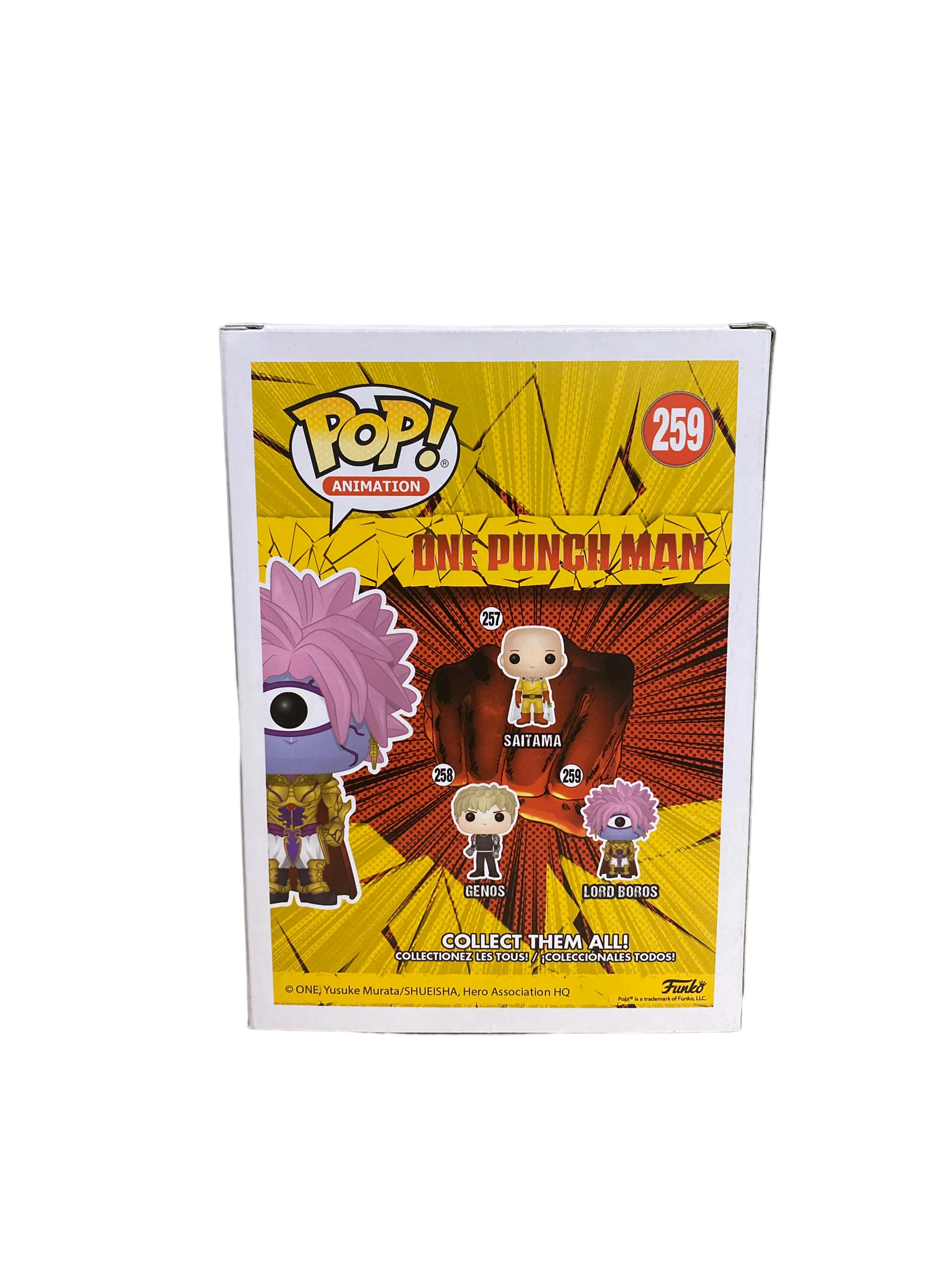 Lord Boros #259 Funko Pop! - One Punch Man - 2017 Pop! - Condition 8.5/10 - Image 4
