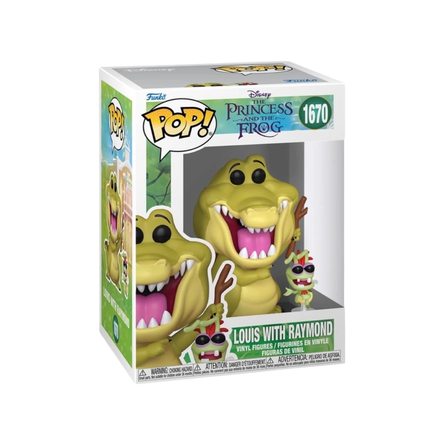 Louis with Raymond #1670 Funko Pop! & Buddy - The Princess and the Frog - Disney
