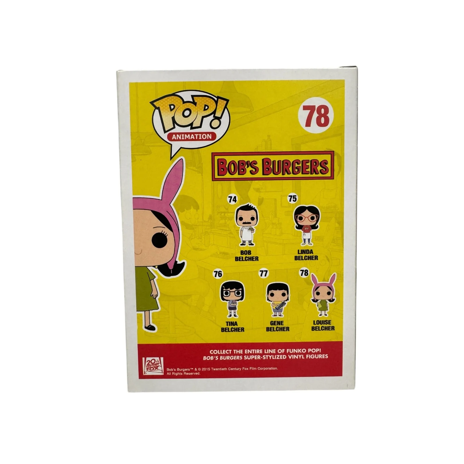Louise Belcher #78 Funko Pop! - Bob's Burgers - Condition 8.5/10 - Image 3