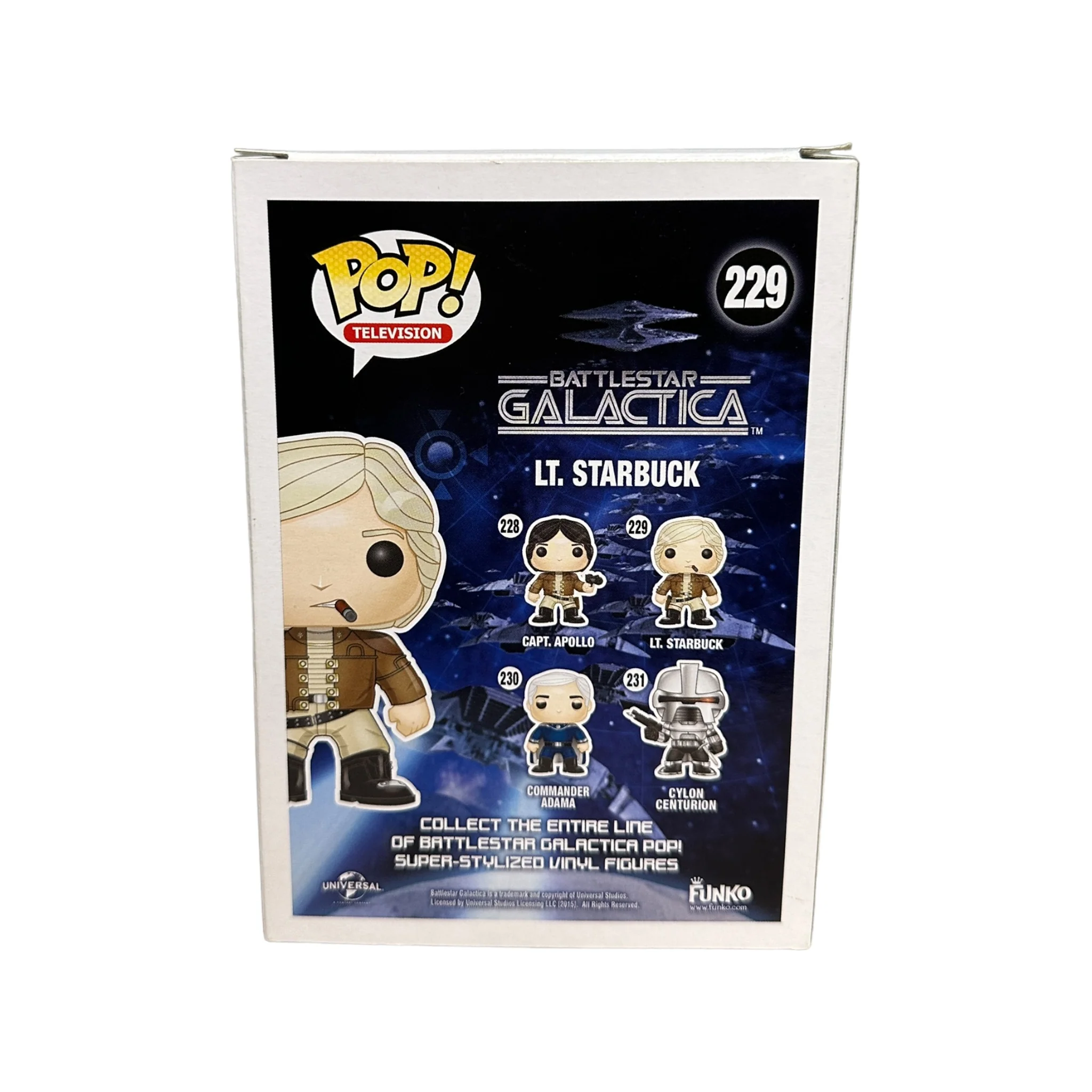 Lt. Starbuck #229 Funko Pop! - Battlestar Galactica - 2015 Pop! - Condition 7.5/10 - Image 3