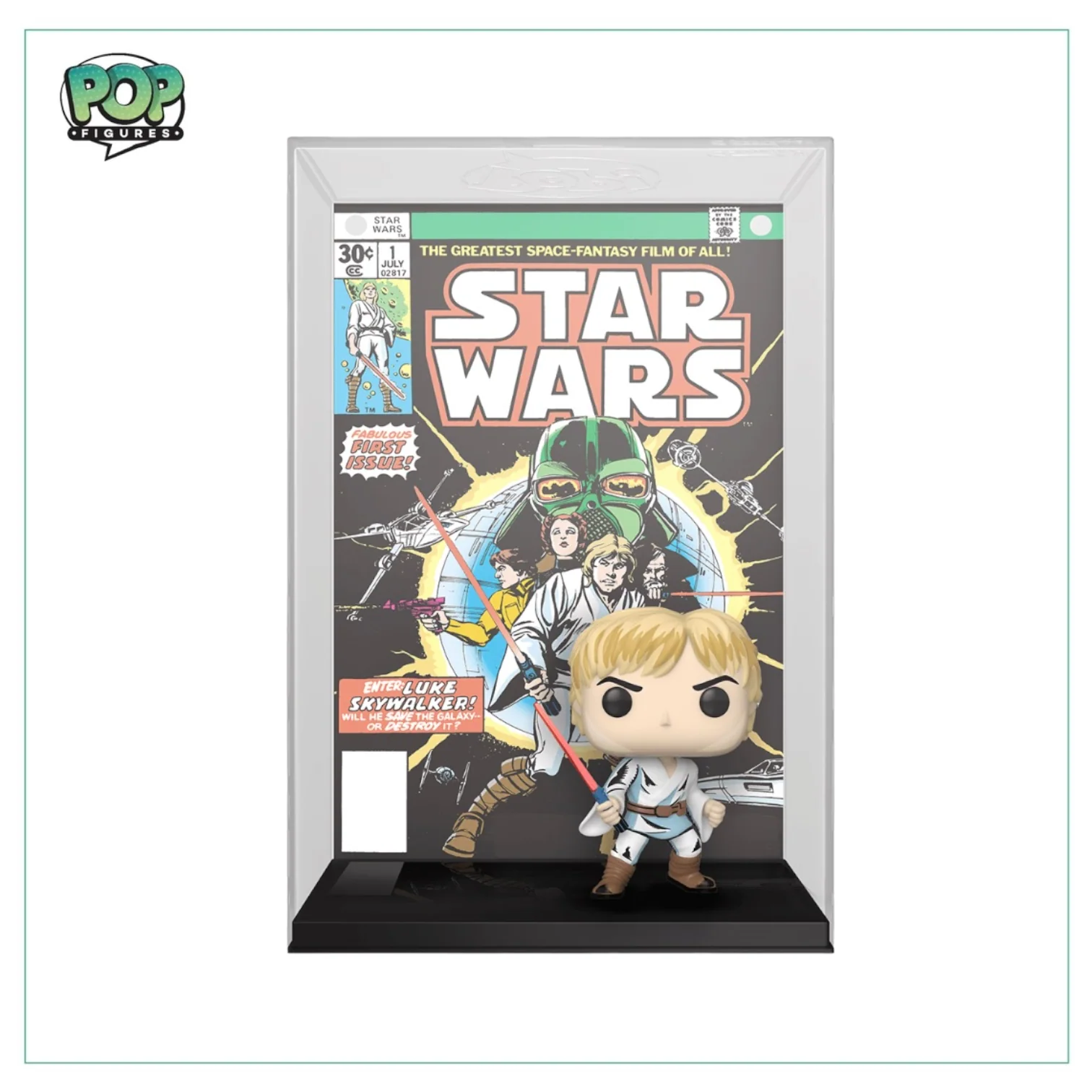 Luke Skywalker #01 Funko Comic Cover! Star Wars - Walmart Exclusive - Image 2