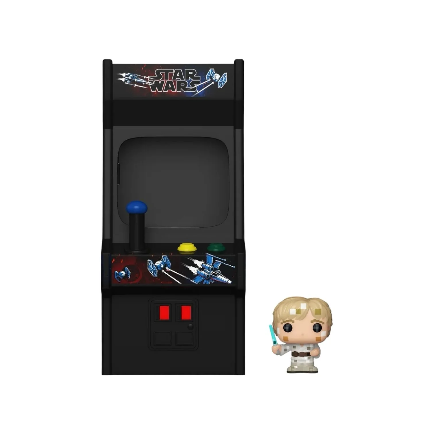 Luke Skywalker 8-bit Bitty Arcade Cabinet Funko Pop - Star Wars - Image 3