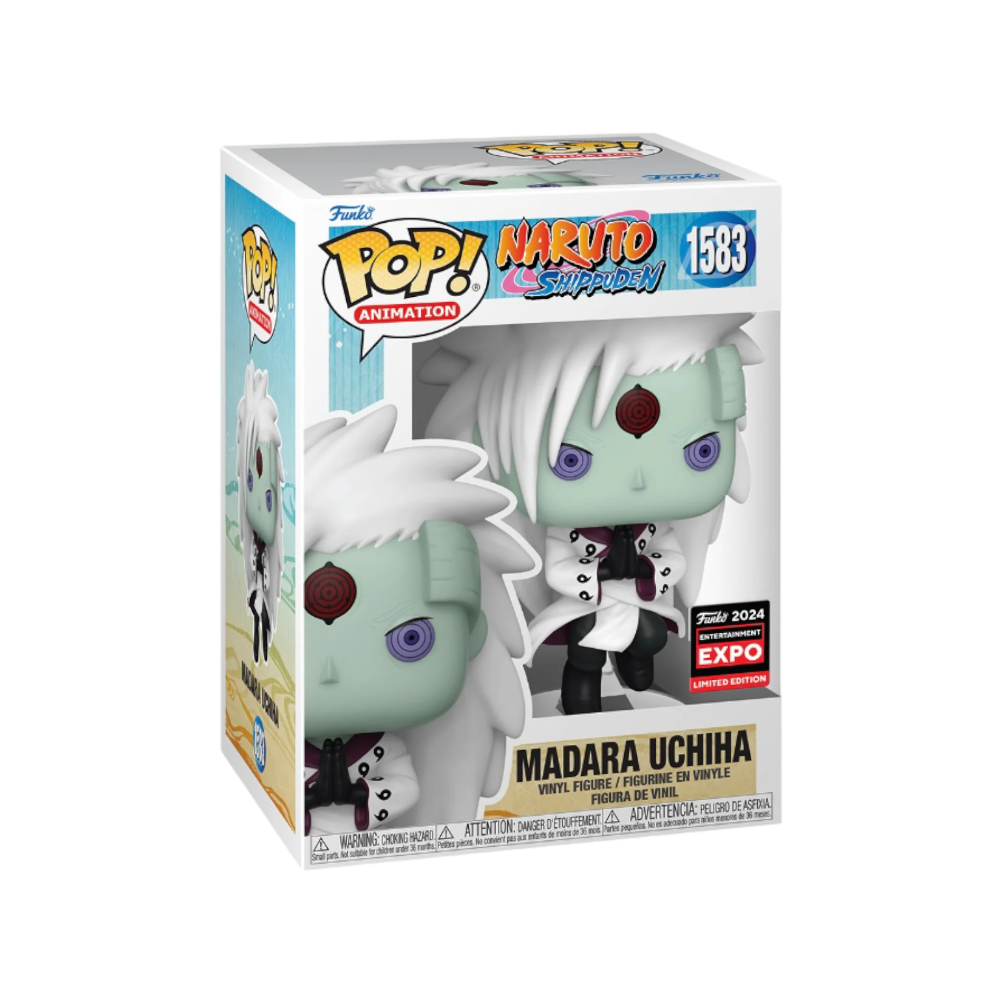 Madara Uchiha #1583 Funko Pop! - Naruto Shippuden - C2E2 2024 Shared Exclusive