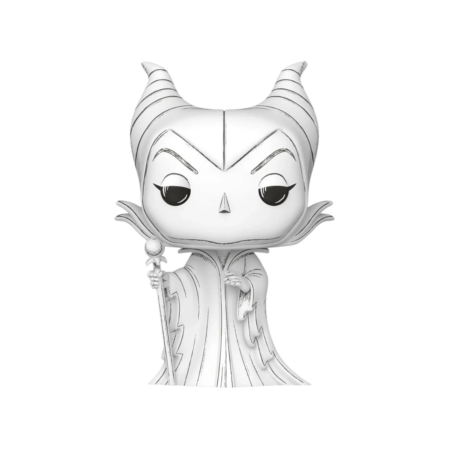 Maleficent Sketch #1648 Funko Pop - Sleeping Beauty - Image 2