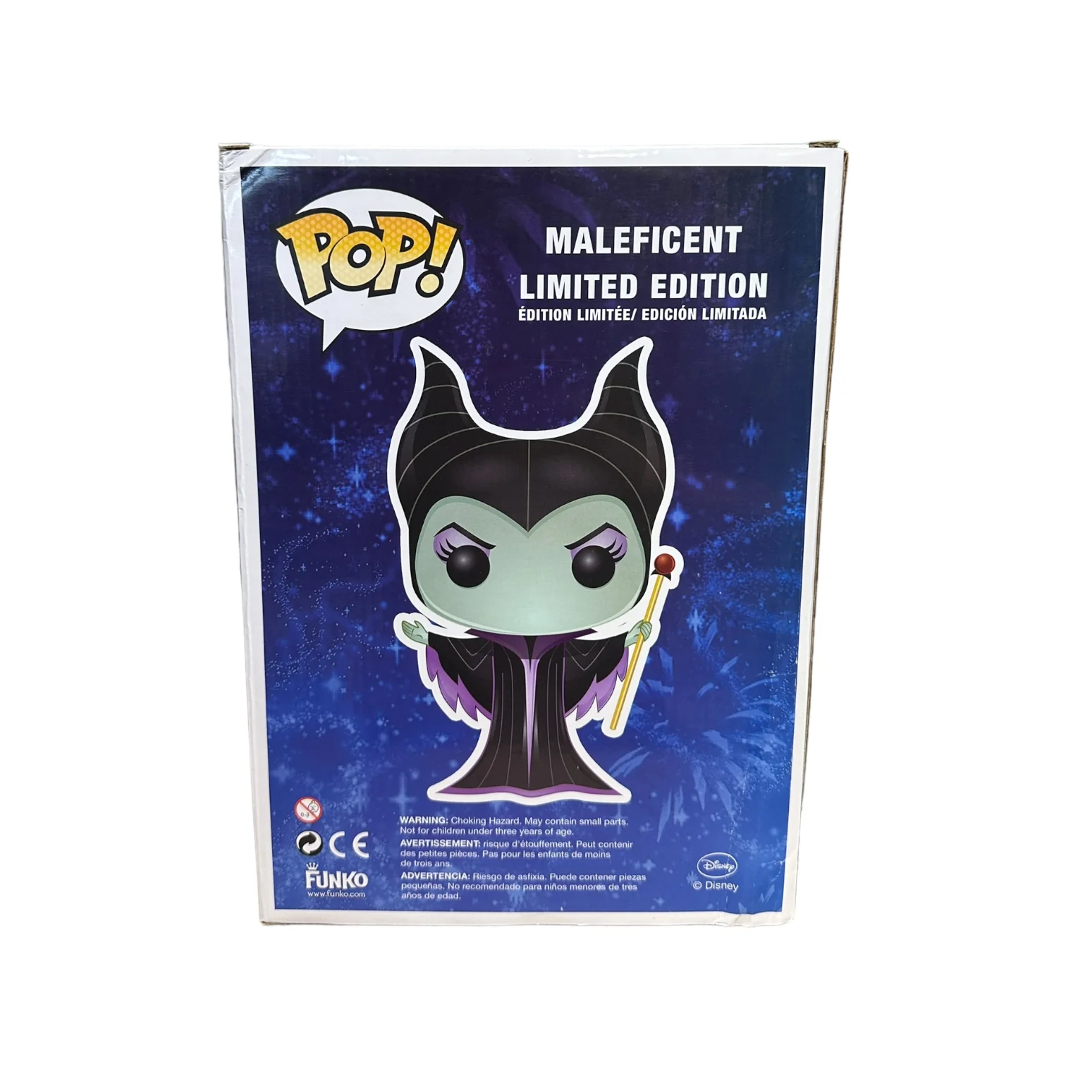 Maleficent 9" Funko Pop! - Disney - 2012 Pop! - Condition 6.5/10 - Image 3
