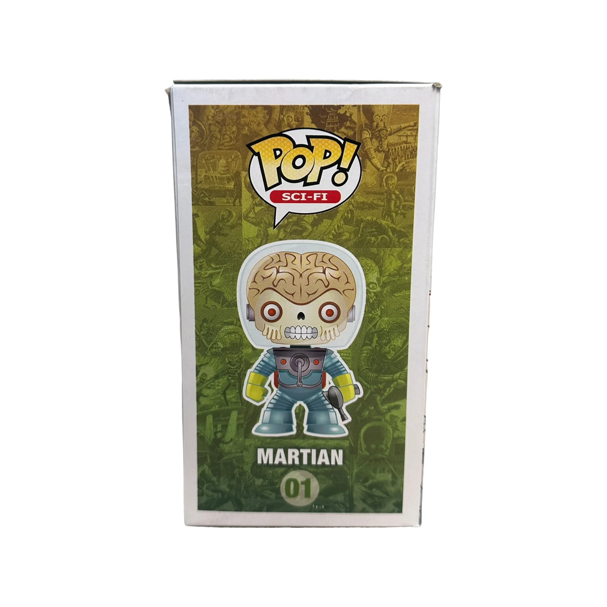 Martian #01 (Metallic) Funko Pop! - Mars Attacks - SDCC 2012 Exclusive LE480 Pcs - Condition 6.5/10 - Image 4