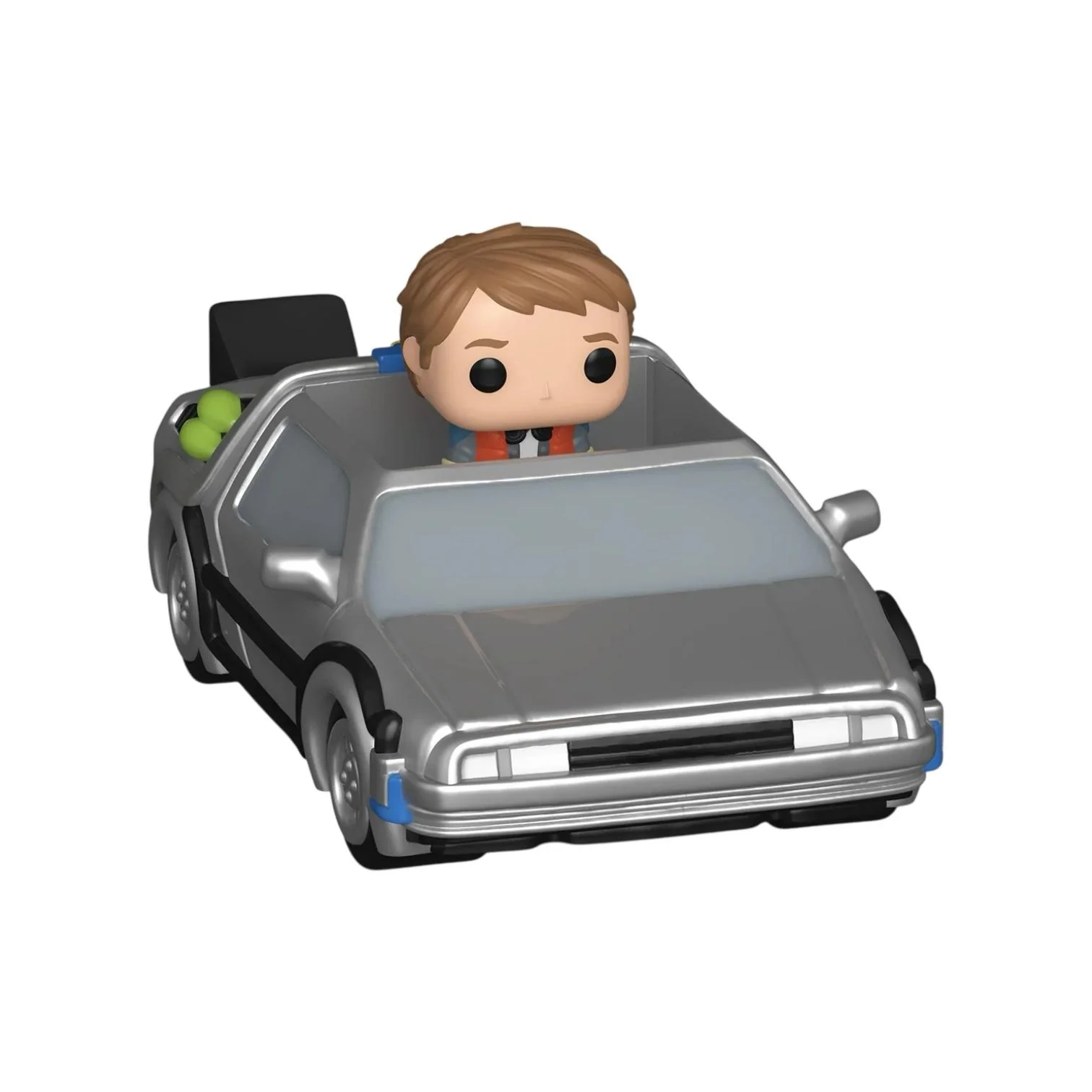 Marty McFly and Time Machine Funko - Bitty Pop Ride - Back to the Future - PREORDER - Image 2