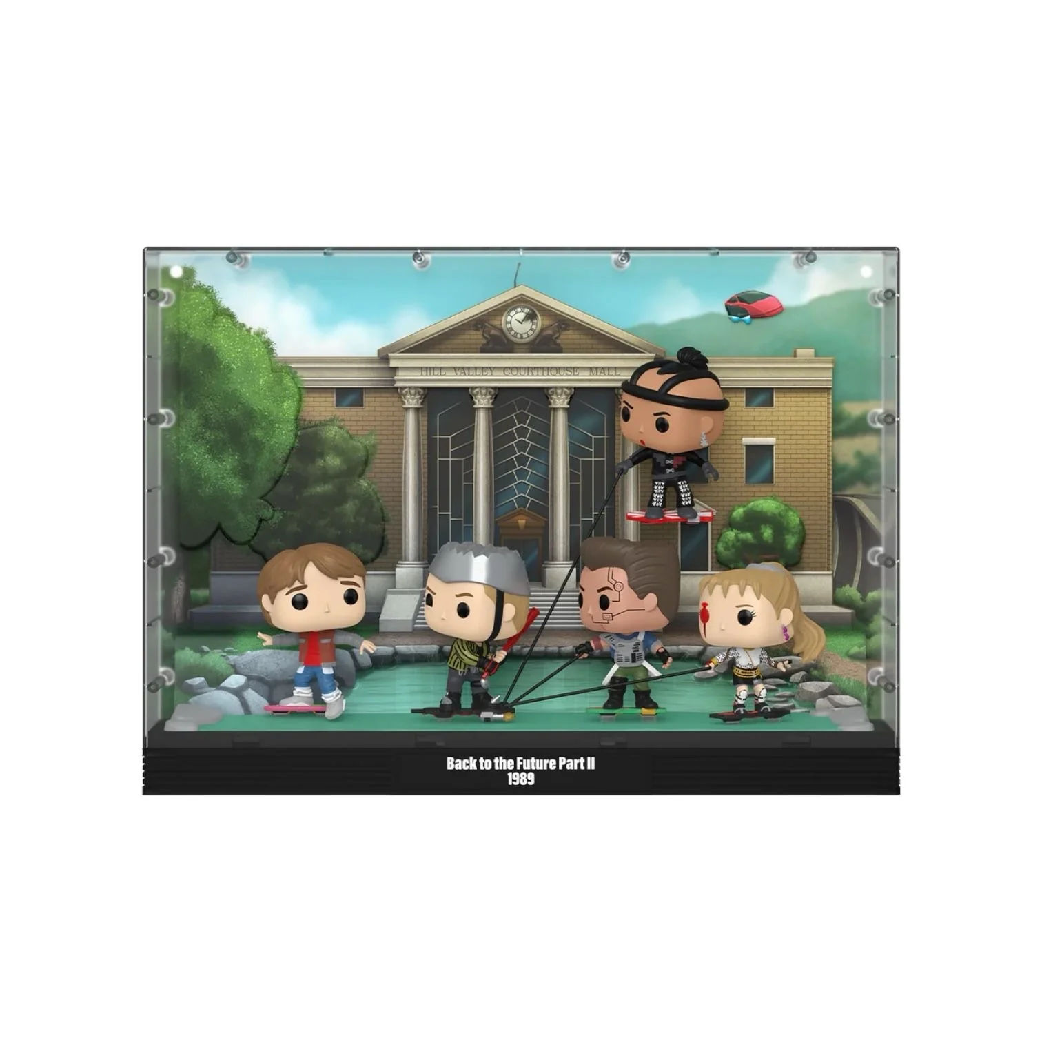 Marty Mcfly/ Griff Tannen / Data / Whitney / Spike #11 Funko Pop Moment - Back to the Future II - HooverBoard Chase - PREORDER - Image 2
