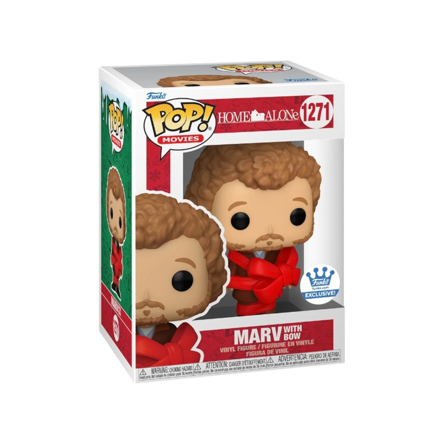 Marv with Bow #1271 Funko Pop! - Home Alone - Funko Shop Exclusive