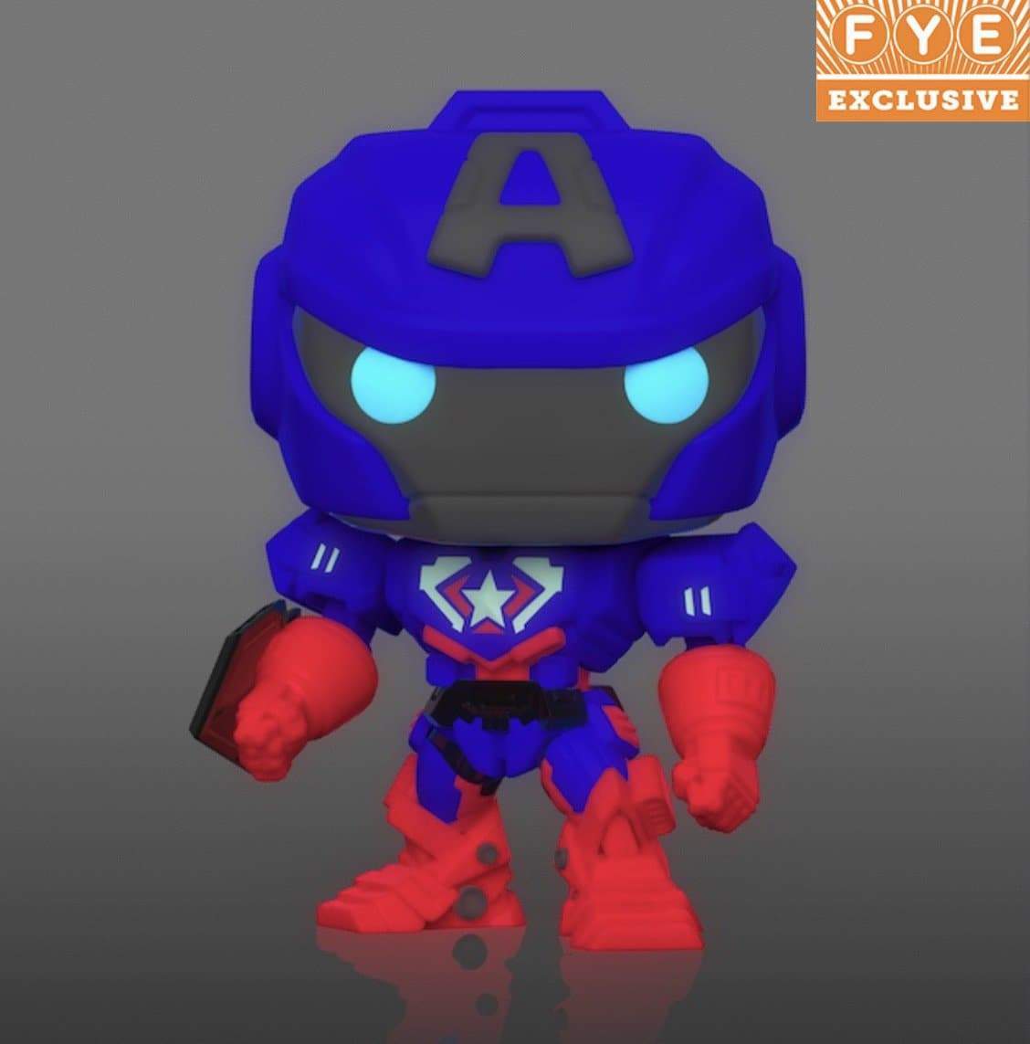 Captain America #829 Funko Pop! Marvel Mech - FYE Exclusive - Image 2