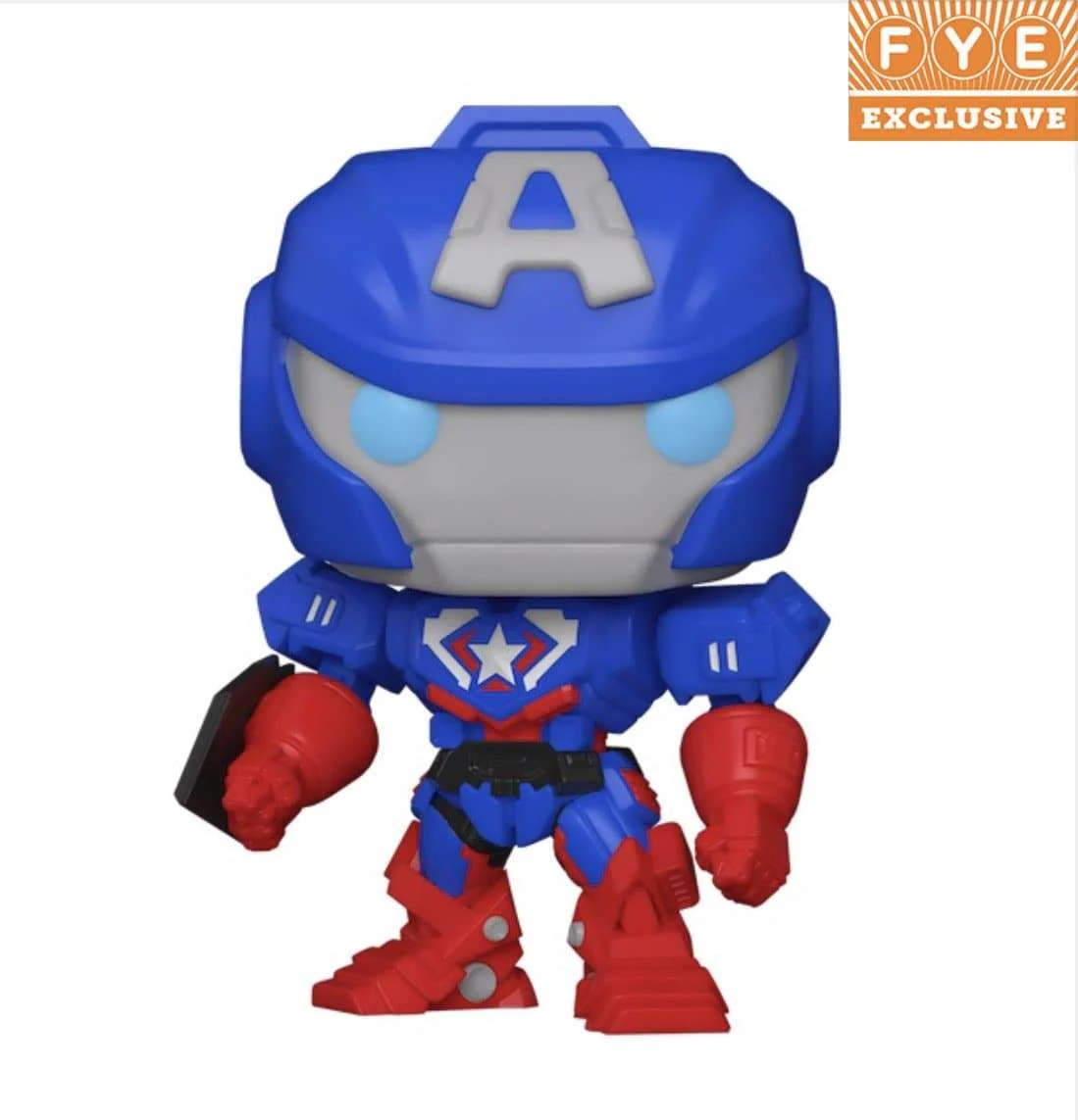 Captain America #829 Funko Pop! Marvel Mech - FYE Exclusive - Image 3